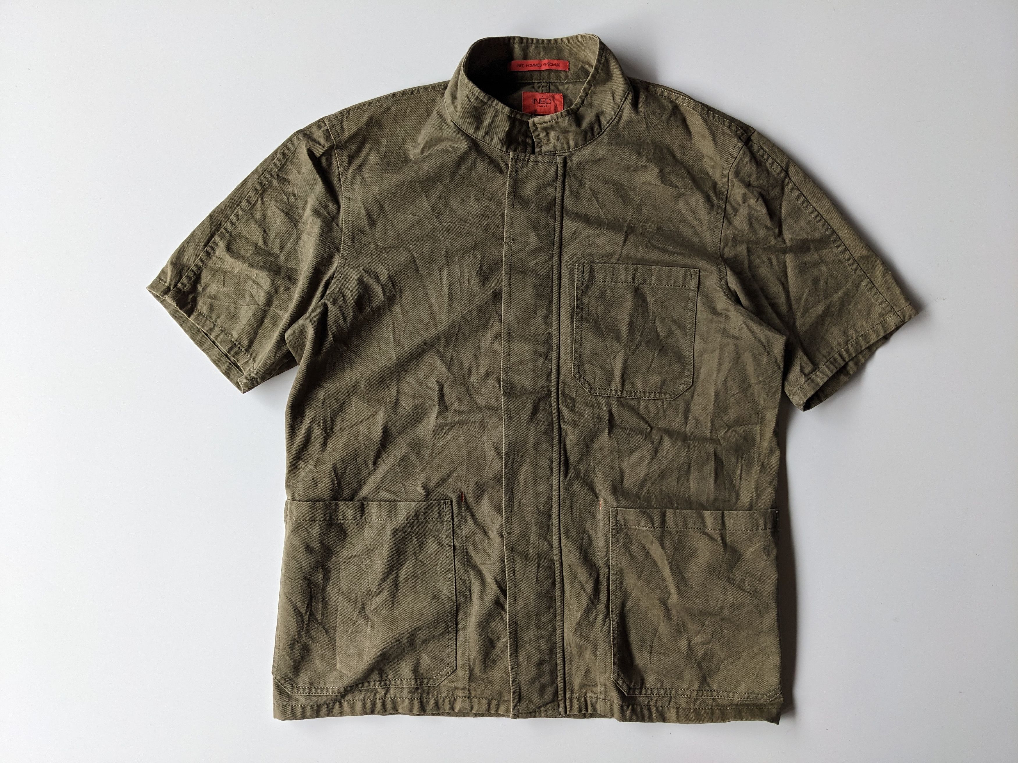 Issey Miyake × Japanese Brand Inéd Hommes Spéciaux zipper jacket Size US L / EU 52-54 / 3 - 1 Thumbnail