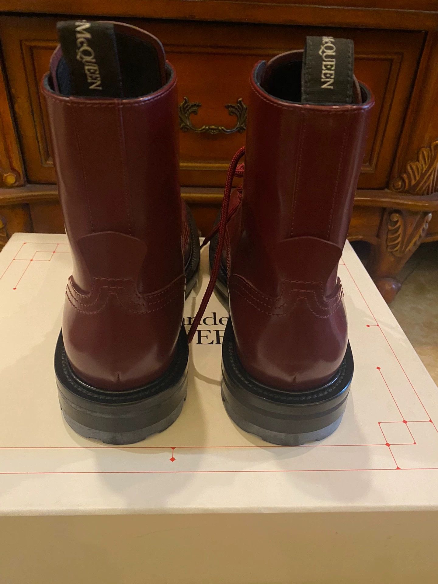 Alexander McQueen Alexander McQueen Italian High-Top Combat Boots 41 Size US 8 / EU 41 - 5 Thumbnail