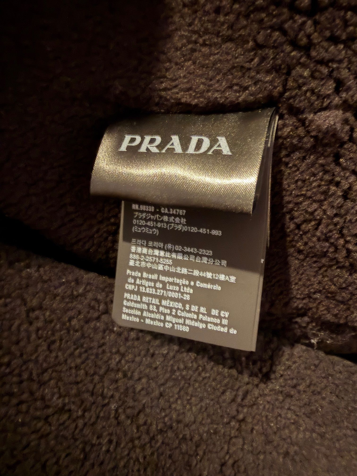 Prada Prada Mens Agnello Leather Bomber Jacket RRP £13.5k S/L Size US L / EU 52-54 / 3 - 9 Thumbnail