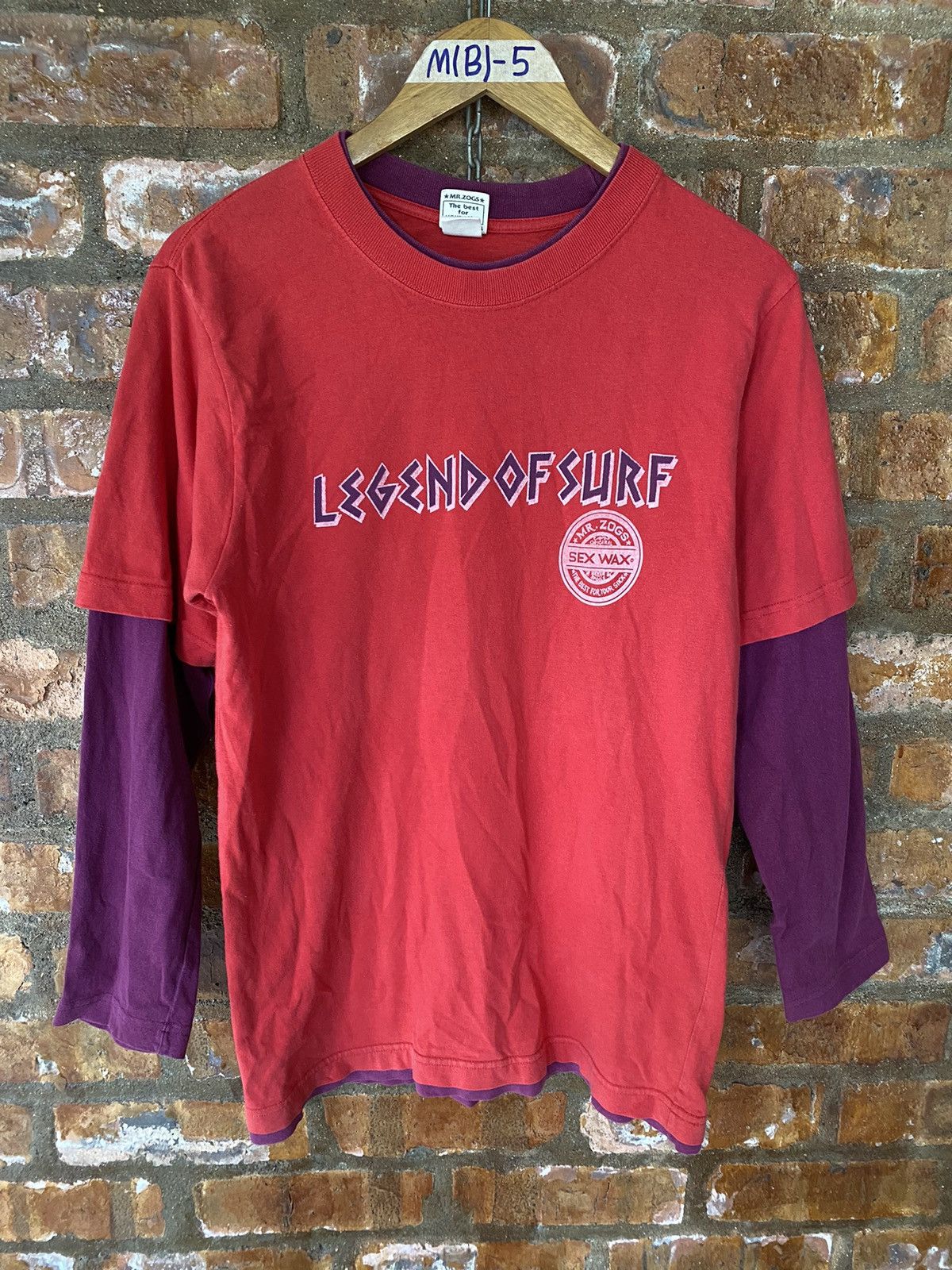 Stussy 1990s SEX WAX Mr.Zogs astronaut LS Size US M / EU 48-50 / 2 - 6 Thumbnail