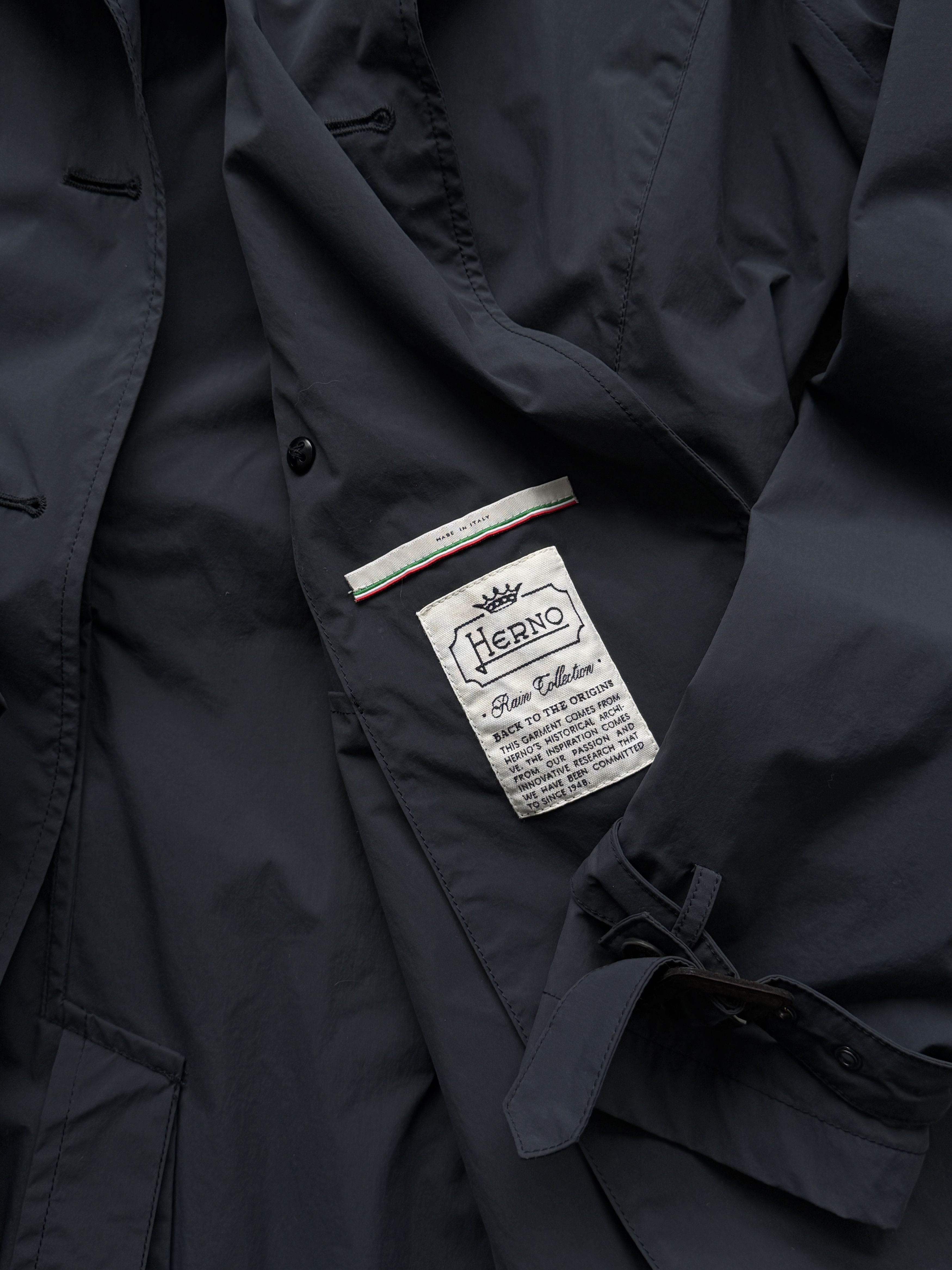 Herno herno trench coat jacket Rain Collection size 48 Size XL / US 12-14 / IT 48-50 - 6 Thumbnail