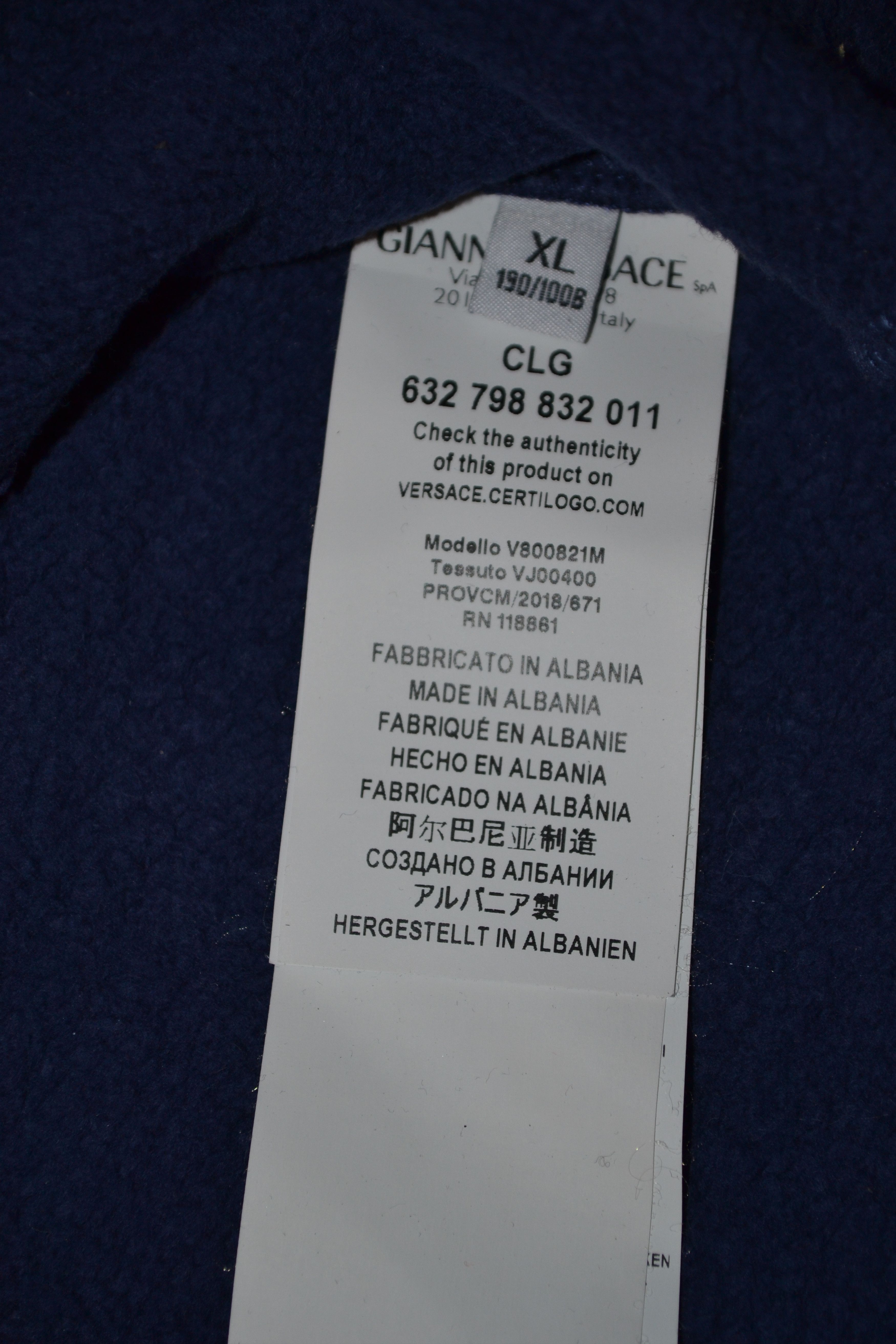 Versace Rare Vintage Versace Collection Baroque Sweatshirt XL Size US XL / EU 56 / 4 - 7 Thumbnail