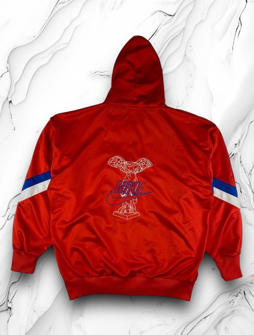 Nike × Vintage Mens Vintage Nike Bomber Light Track Jacket Size L Size US L / EU 52-54 / 3 - 1 Thumbnail