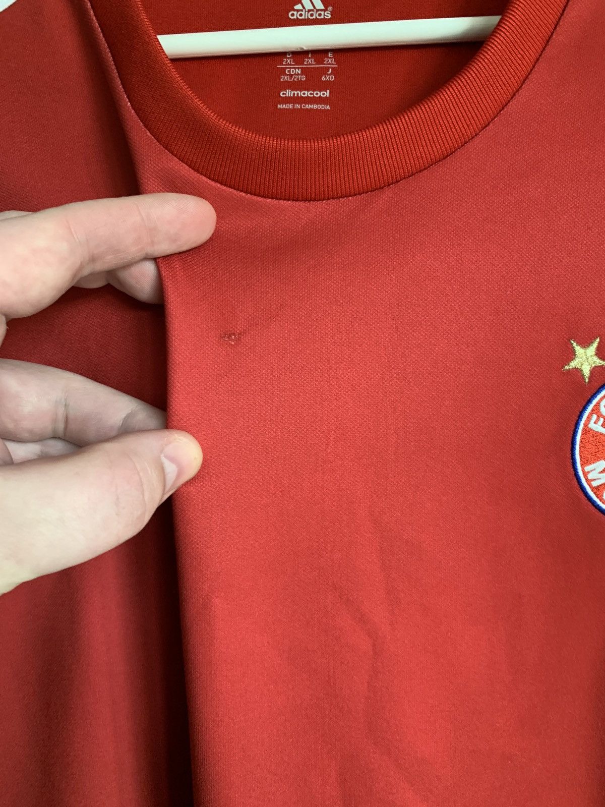 Adidas Bayern Munchen 2018 Football Sweatshirt Adidas Soccer Sz XXL Size US XXL / EU 58 / 5 - 5 Thumbnail