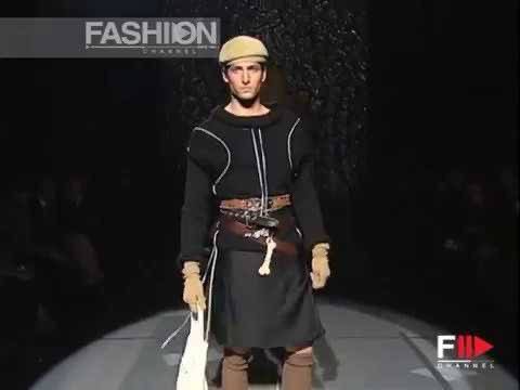 image of Archival Clothing x Avant Garde Vivienne Westwood Archive Reconstructed Wool Knitwear Aw2003 in Bla