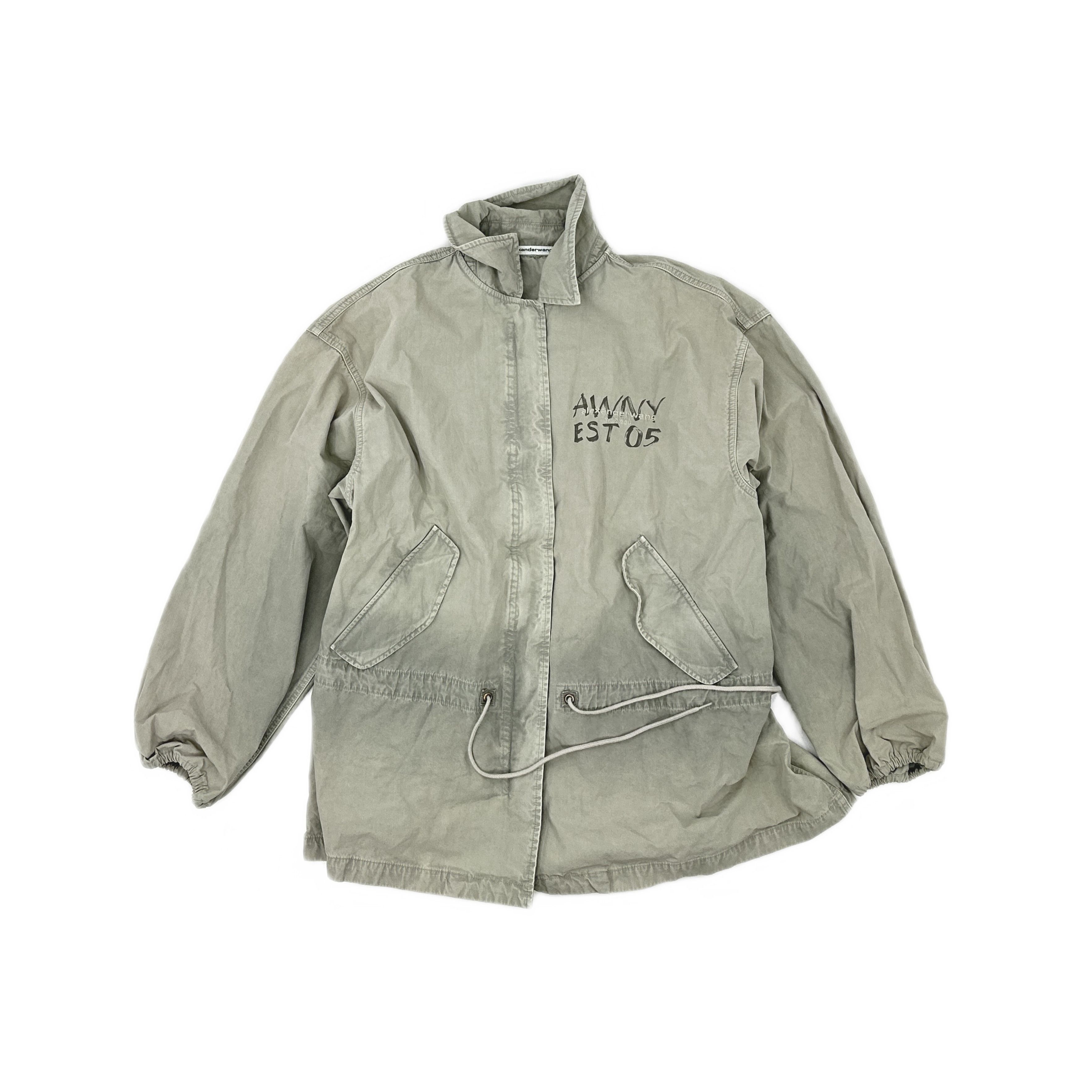 Alexander Wang Alexander Wang Logo Cotton Parka Size M Size M / US 6-8 / IT 42-44 - 1 Thumbnail
