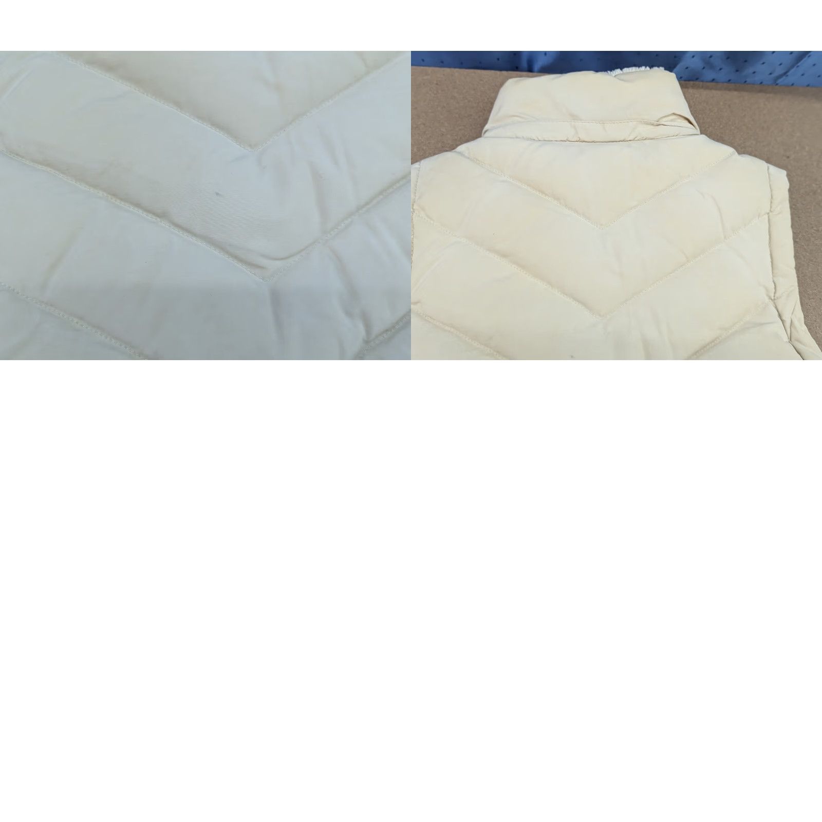 Vintage Vintage Polo Jeans Company Womens Goose Down Vest S Creamy White Gilet Polo Jeans Company Vest Down Sleeveless Button Casual Winter Womens Size 28" / US 6 / IT 42 - 10 Thumbnail