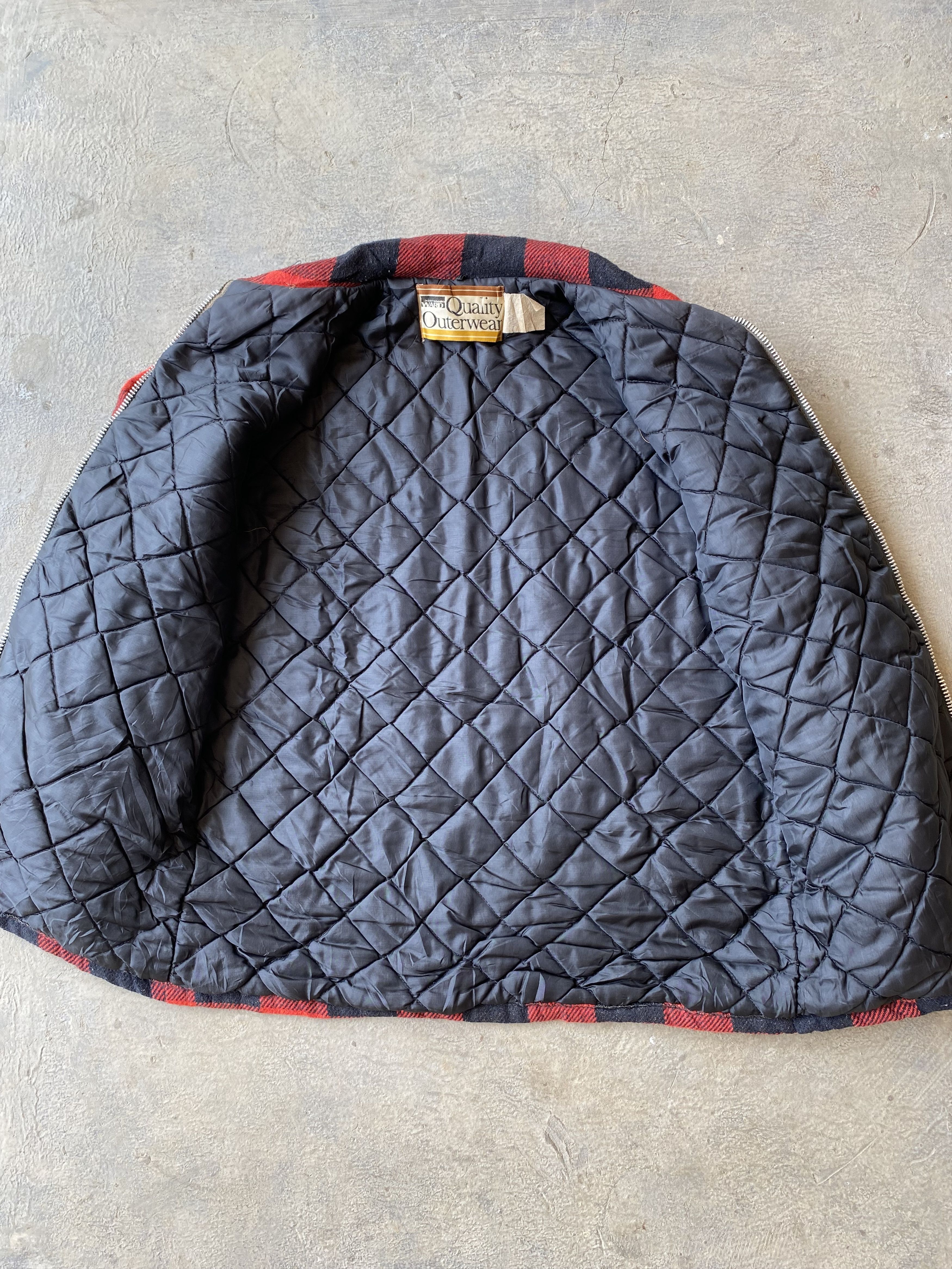 Original Montgomery × Vintage Vintage montgomery ward plaid wool jacket Size US L / EU 52-54 / 3 - 7 Thumbnail