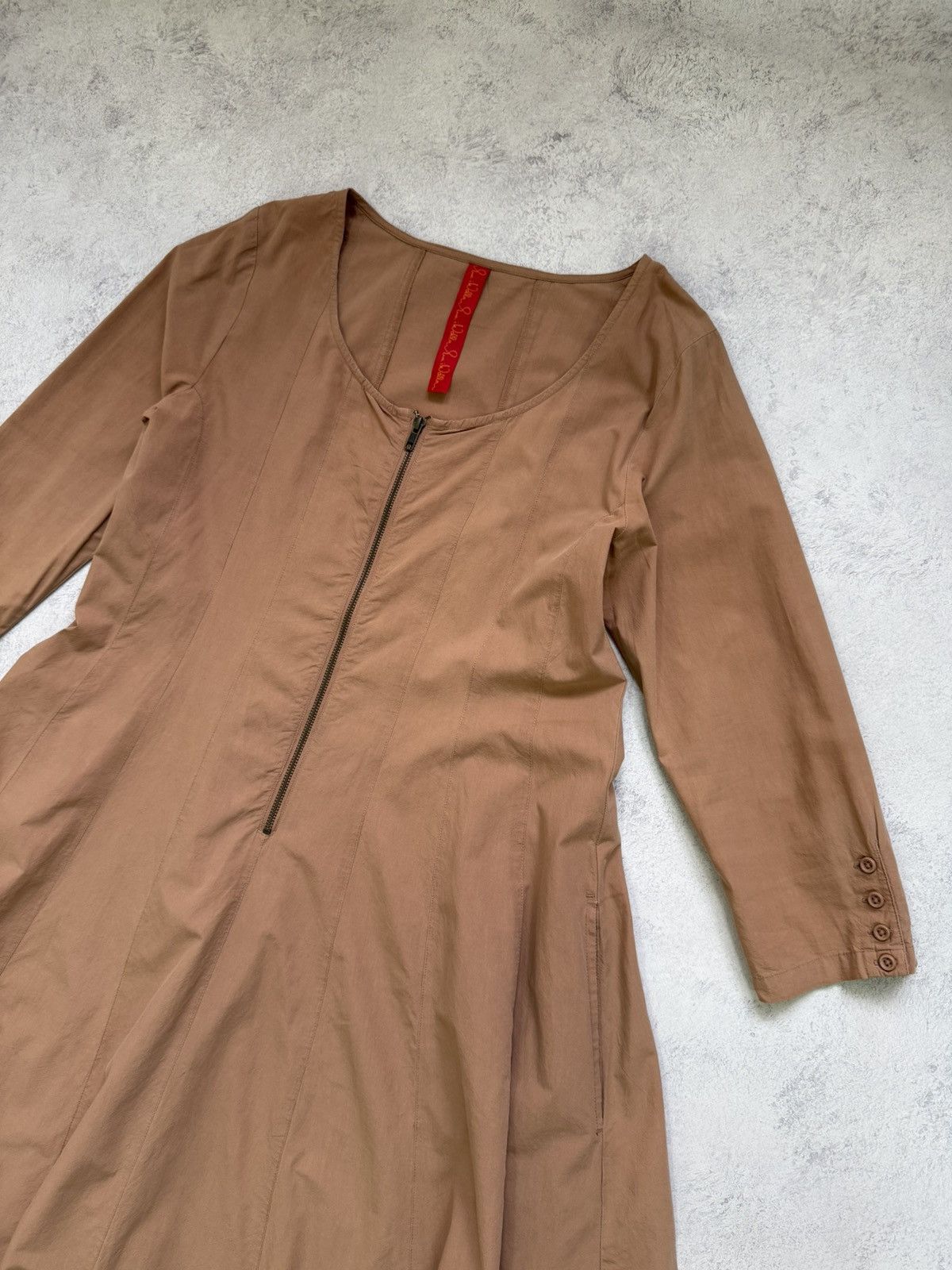 Vintage Ewa I Walla Pale Pink Long Sleeve Adina Midi Dress Size M Size M / US 6-8 / IT 42-44 - 11 Thumbnail