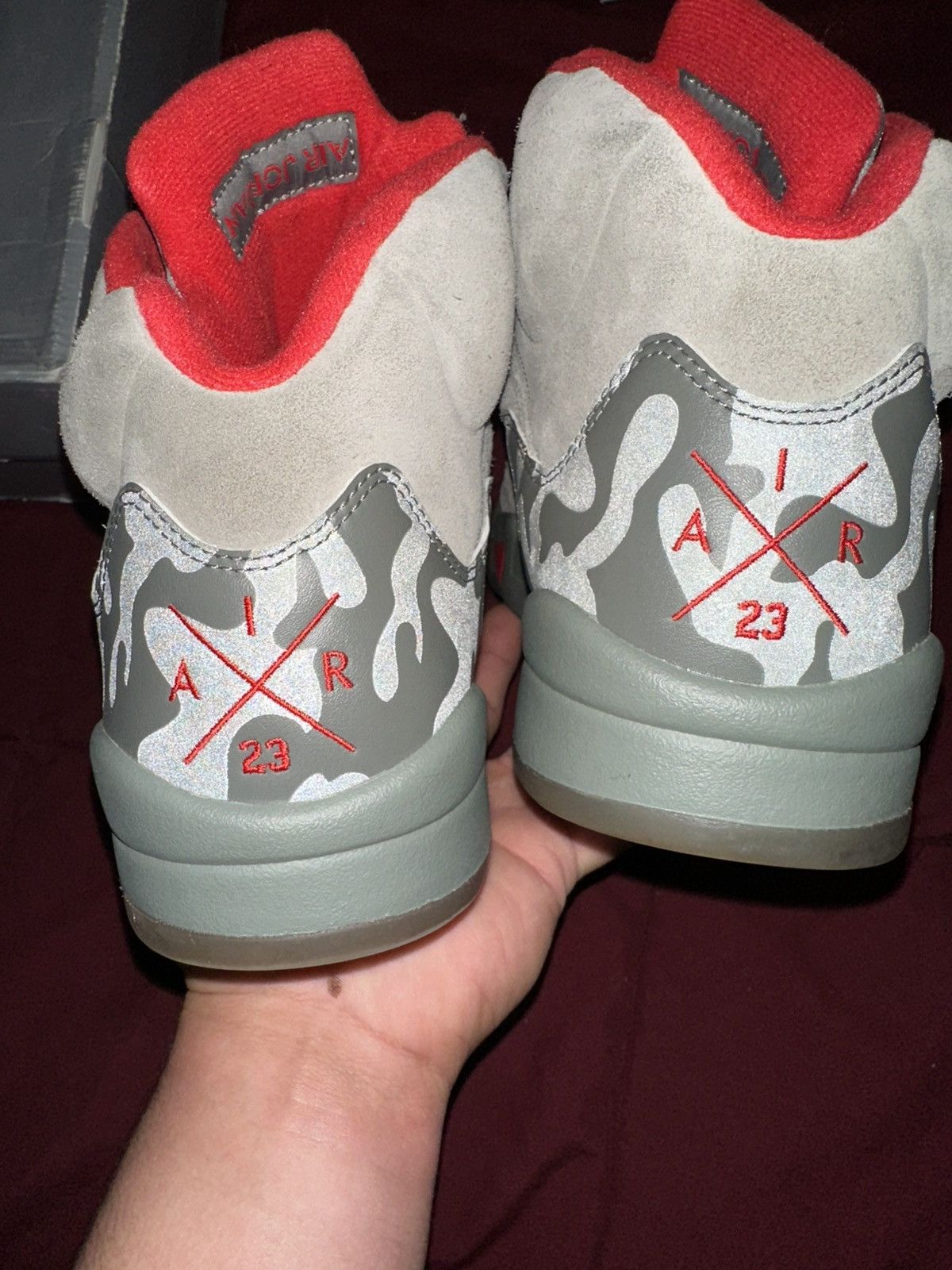 Vintage Jordan 5 camo Size US 12 / EU 45 - 4 Thumbnail