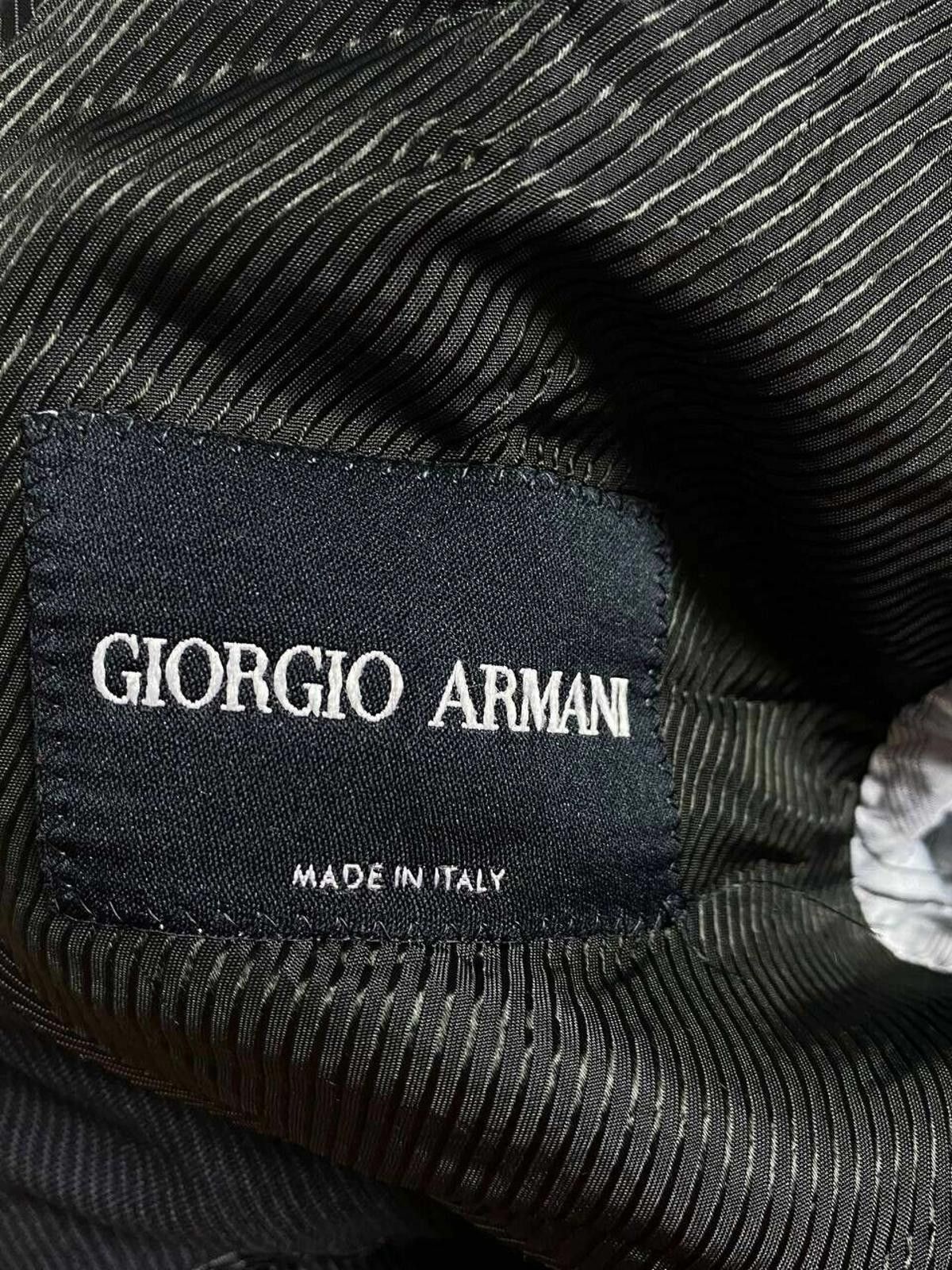 Giorgio Armani Men Vintage Giorgio Armani Wool Black 2 Button Blazer Jacket Size M / US 6-8 / IT 42-44 - 10 Thumbnail
