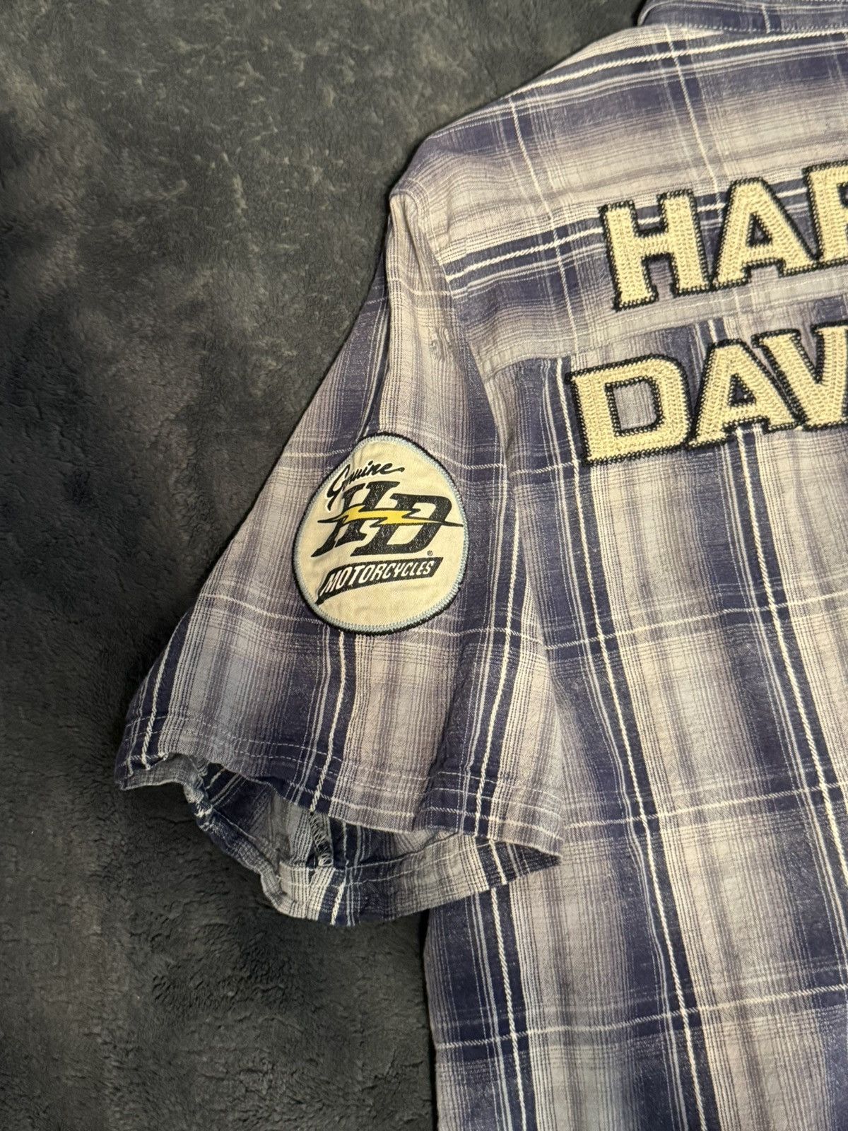 Harley Davidson Harley Davidson plaid button up shirt #bikerstyle Size US M / EU 48-50 / 2 - 3 Thumbnail
