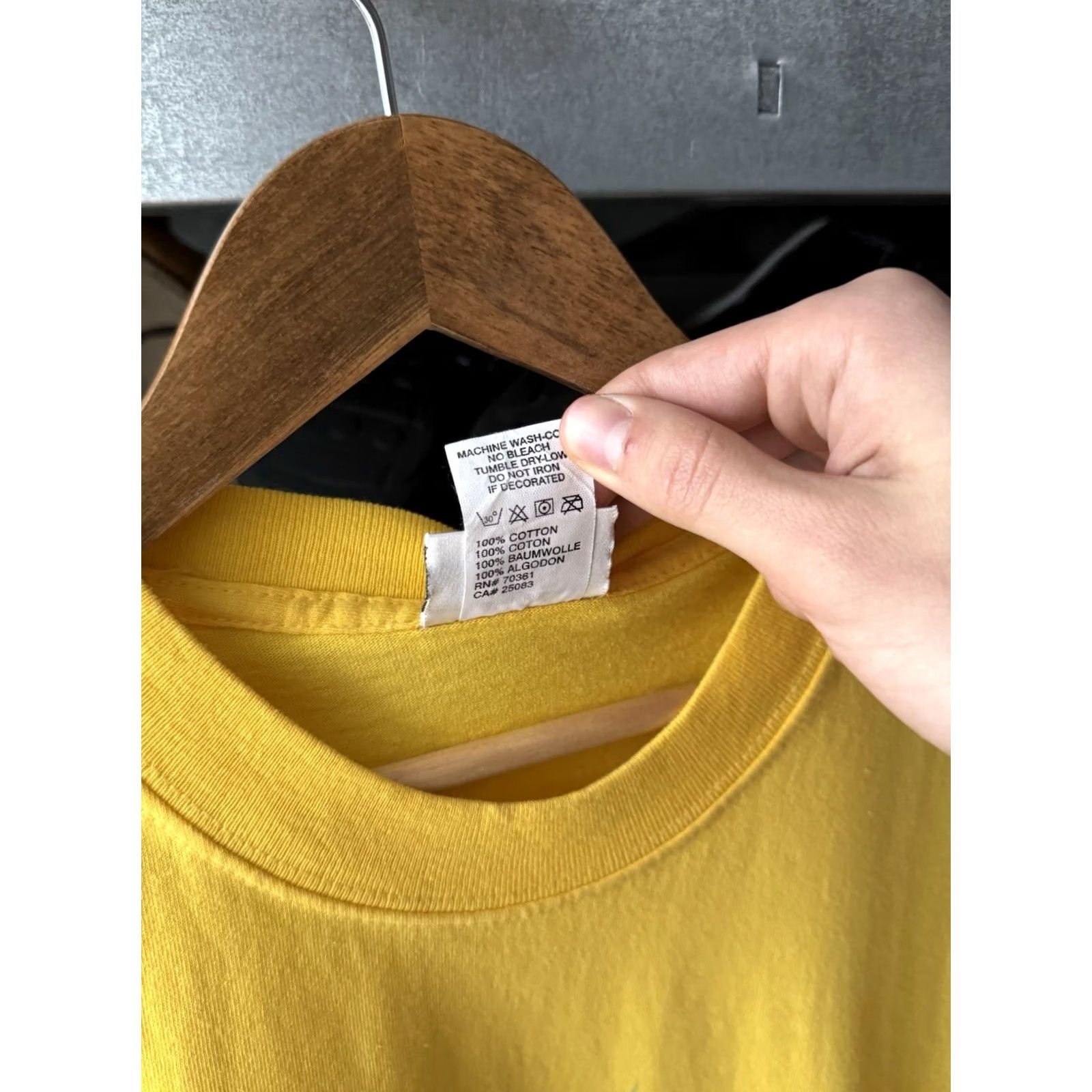 Disney VINTAGE Disney Mickey Mouse T-Shirt Men Regular Size M Yellow Short Sleeve 90s Retro Logo Theme Disney Hats Size US M / EU 48-50 / 2 - 6 Thumbnail