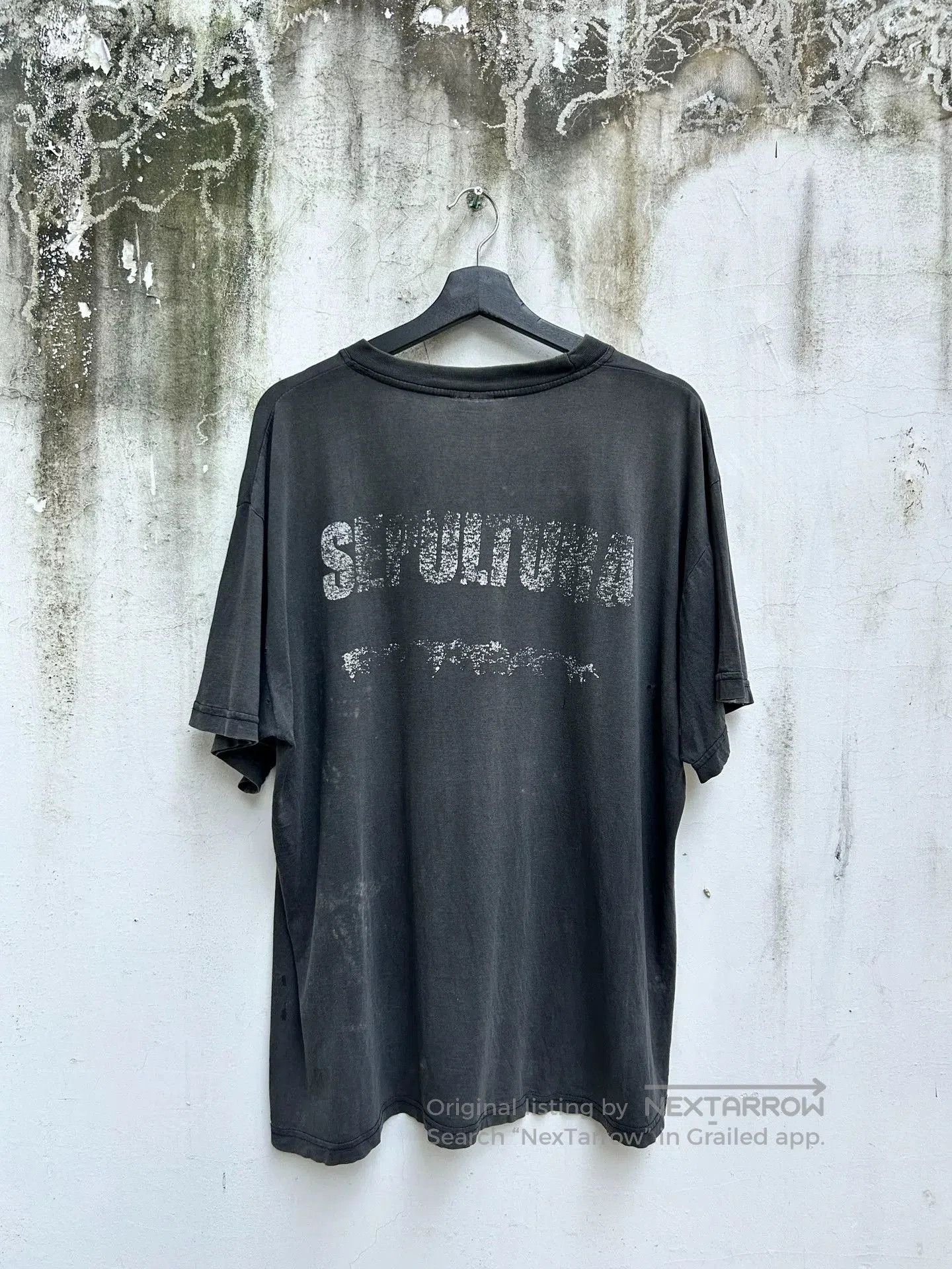 Vintage Vintage 90s Sepultura Band Tee. Size US M / EU 48-50 / 2 - 3 Thumbnail