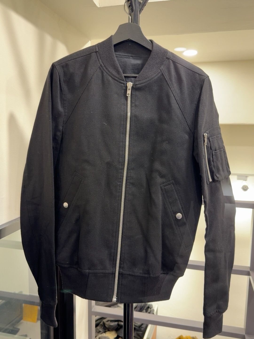 Rick Owens Rick Owens Men's Jacket Black M-L Size US M / EU 48-50 / 2 - 1 Thumbnail