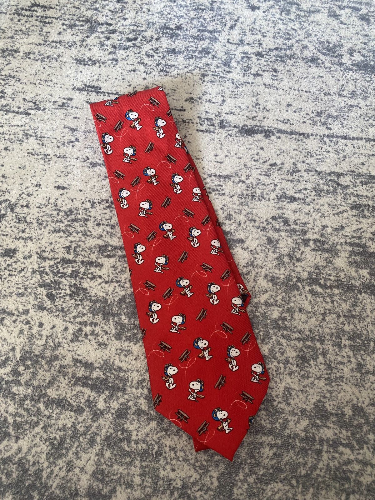 Vintage Vintage penauts snoppy tie Size ONE SIZE - 1 Thumbnail