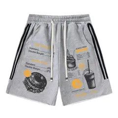 VIBE Street Hip Hop Vintage Loose Fit Denim Shorts Size US 31 - 5 Thumbnail