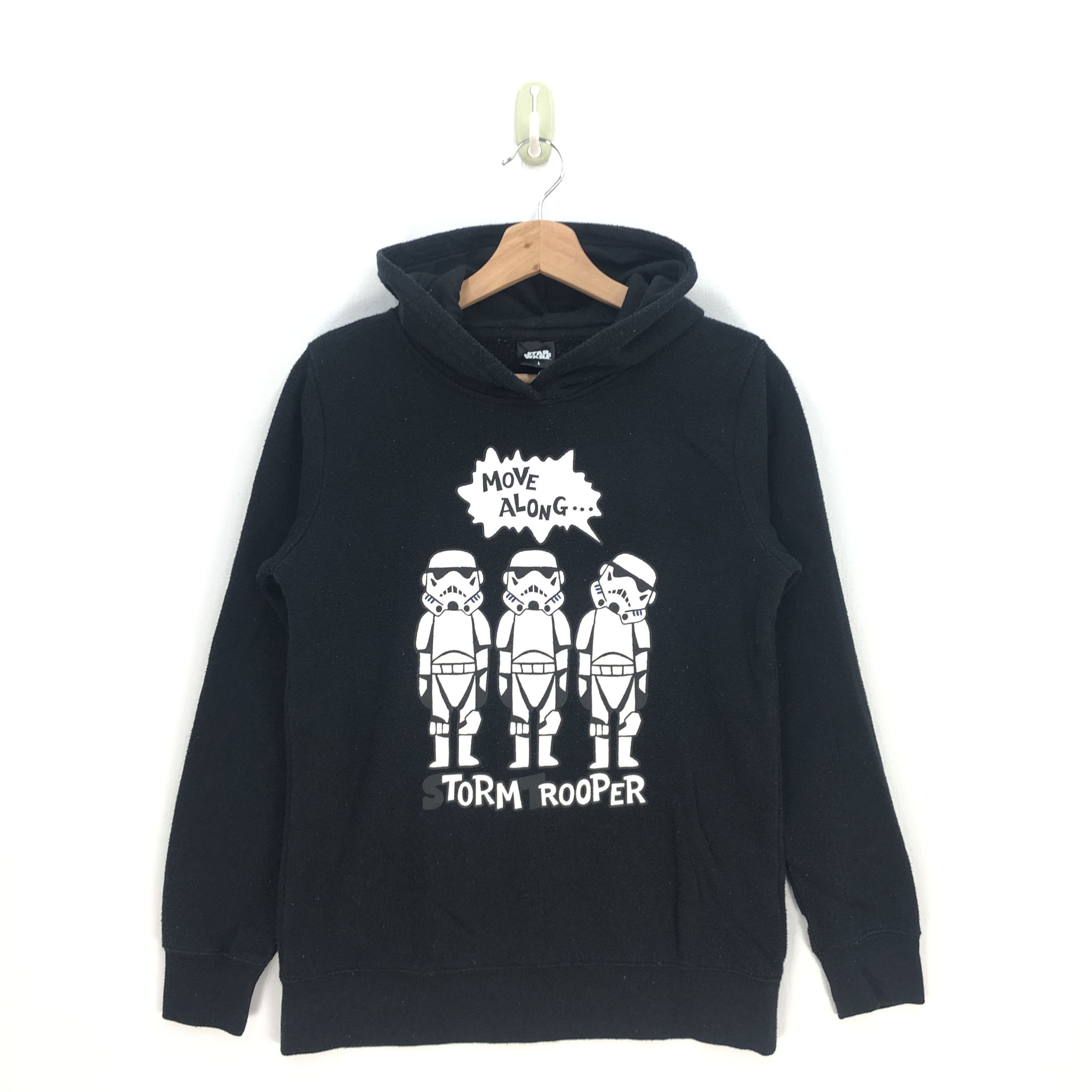 Star Wars × Vintage Star Wars Hoodie Sweater Movie Cartoon Sweatshirt Hooded Size US M / EU 48-50 / 2 - 6 Thumbnail