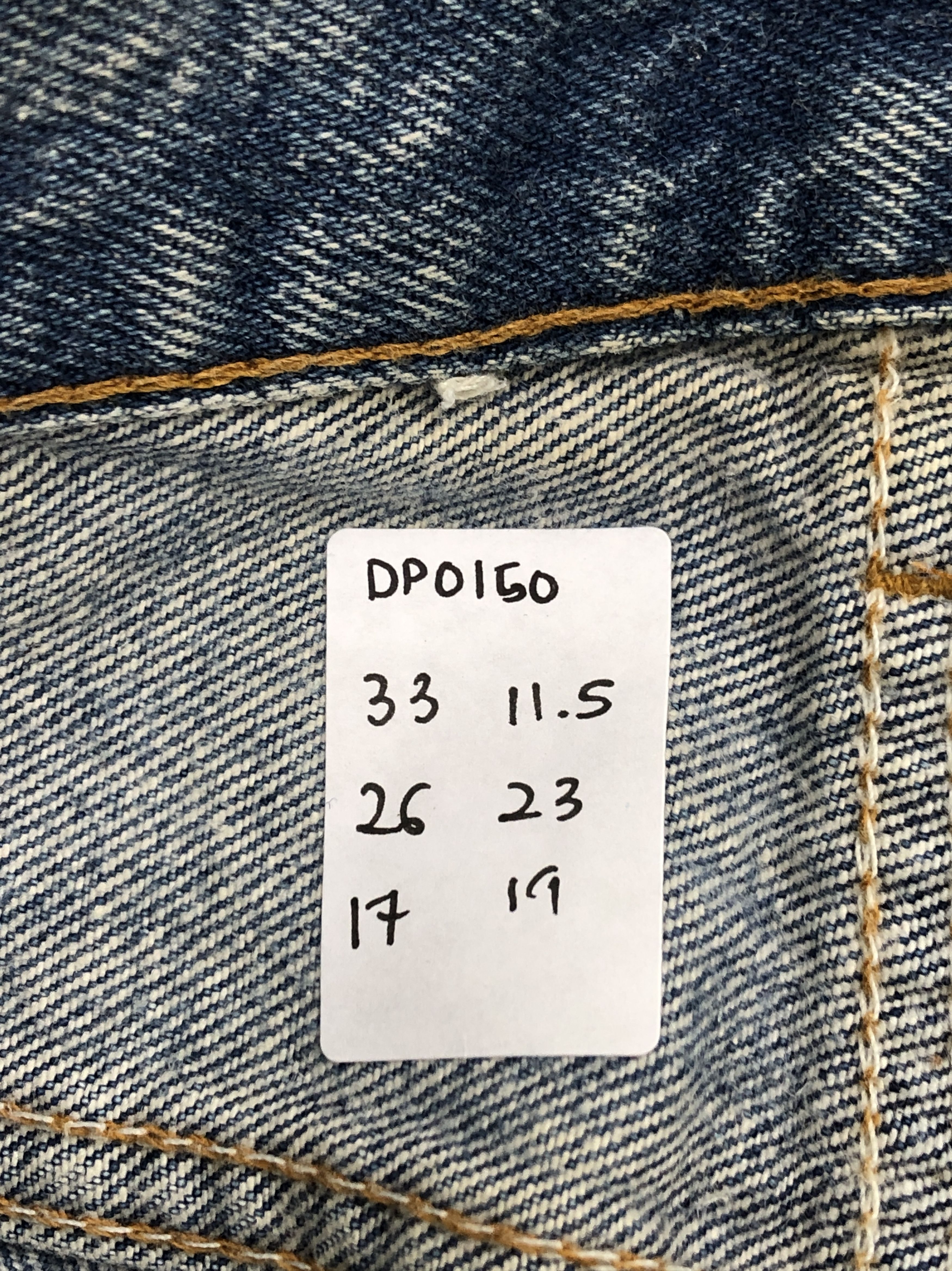 Levi's × Vintage Vintage 90s Levis 501 Distressed Faded Blue Jeans Size US 33 - 14 Thumbnail