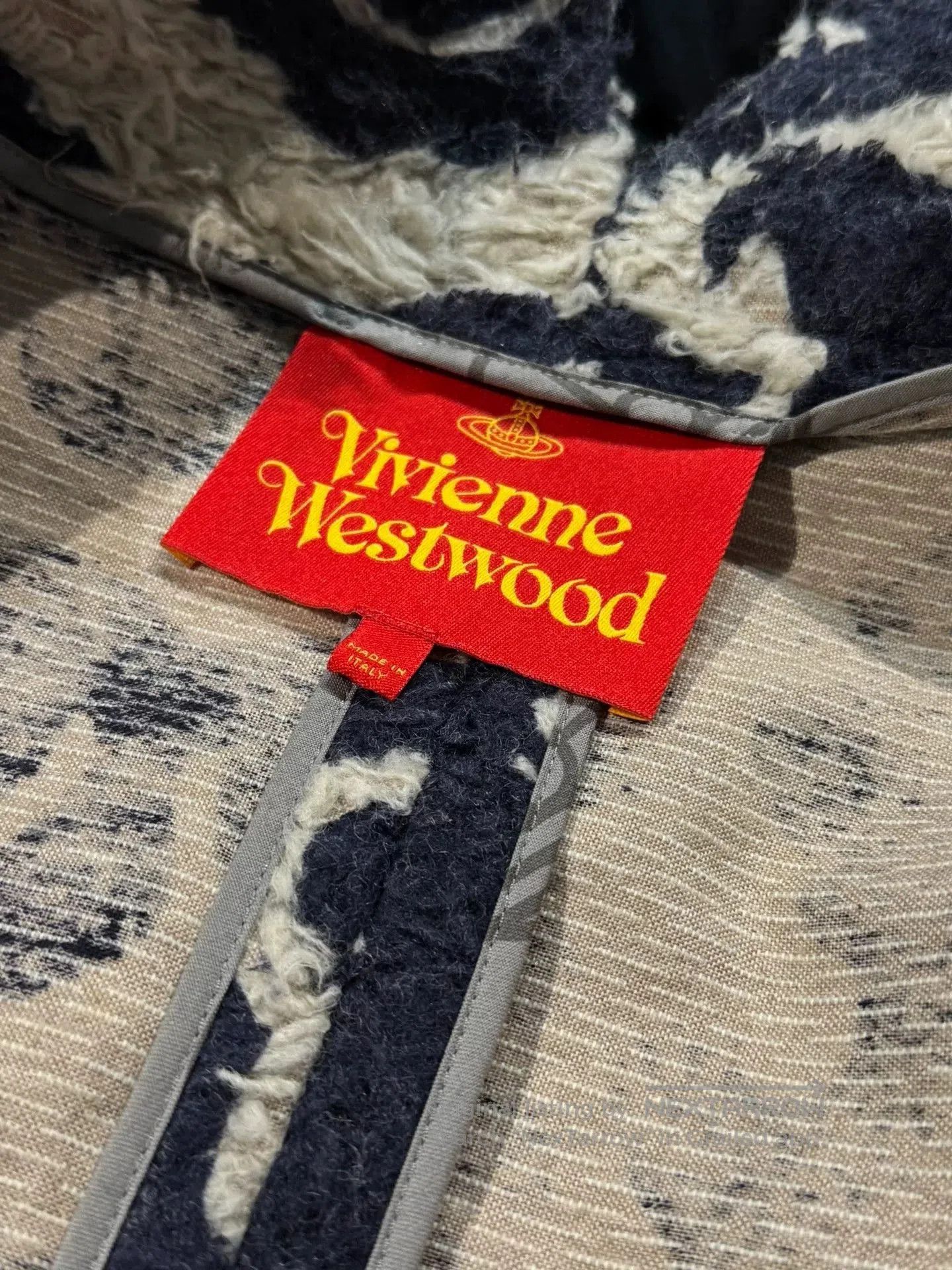 Vivienne Westwood vivienne westwood navy patterned wool coat. Size M / US 6-8 / IT 42-44 - 5 Thumbnail