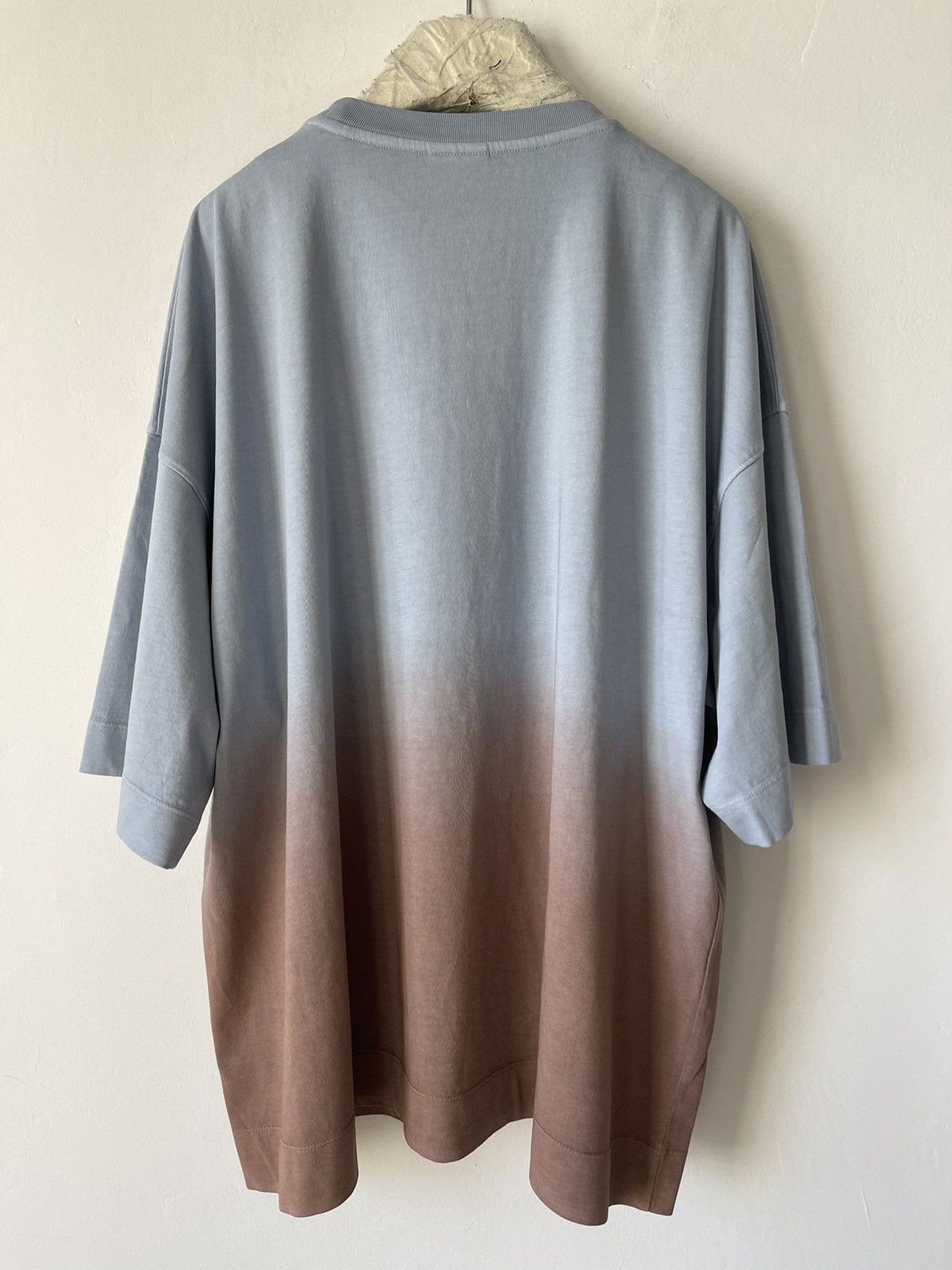 Dries Van Noten Gradient-pattern round-neck cotton T-shirt Size L / US 10 / IT 46 - 4 Thumbnail