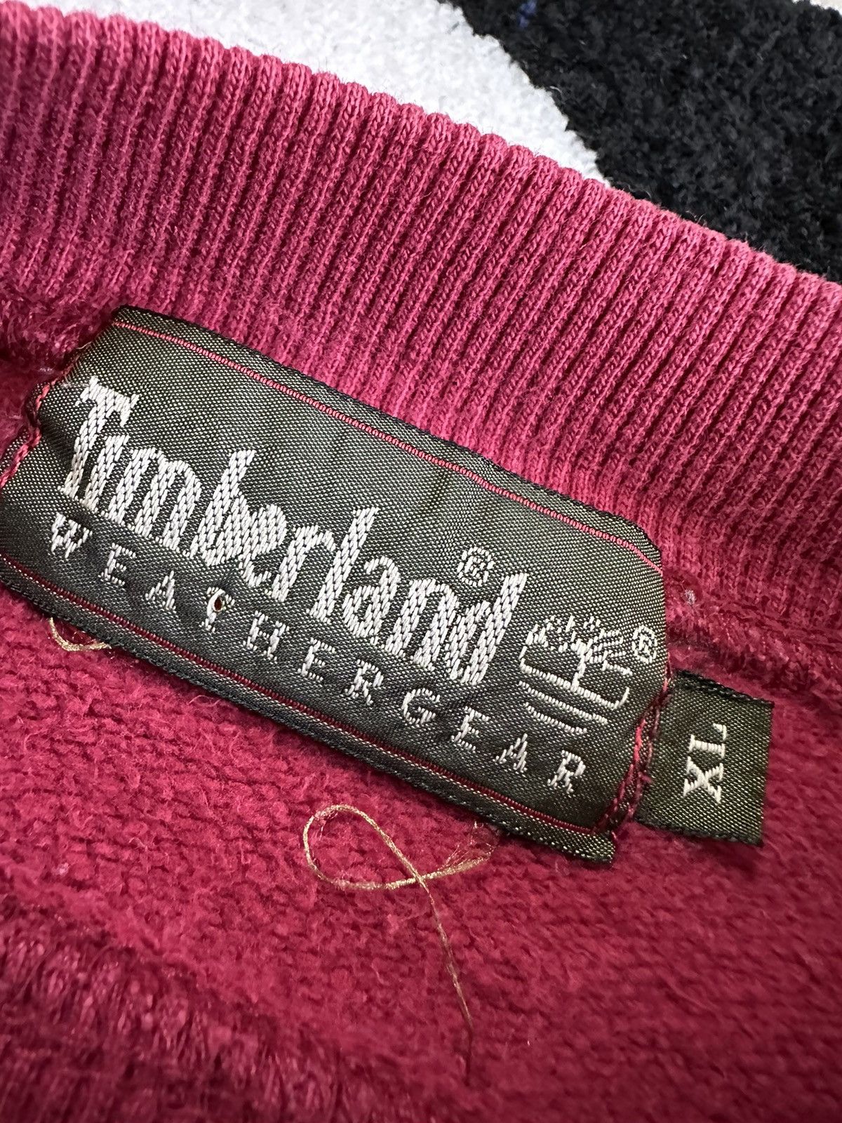 Timberland × Vintage Crazy 90s Timberland Weathergear Crewneck Size XL / US 12-14 / IT 48-50 - 3 Thumbnail