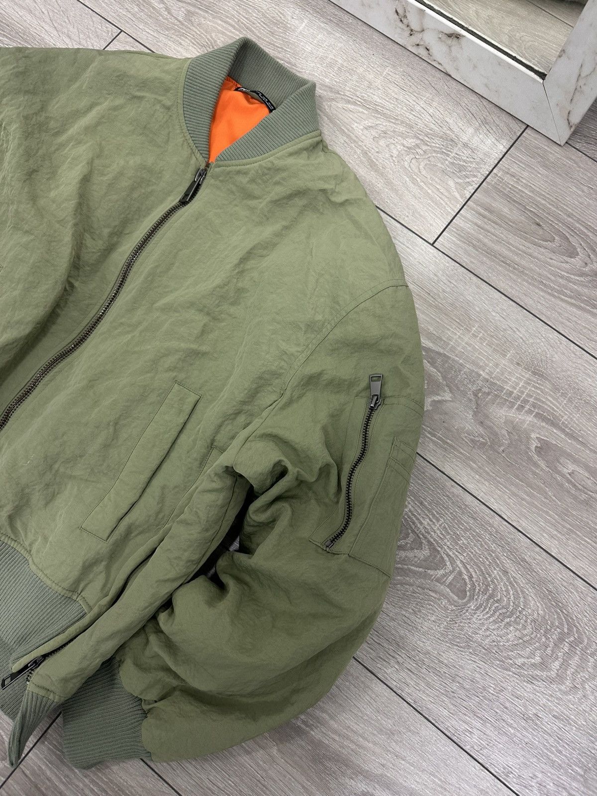 Japanese Brand Baggy Nylon Y2K Bomber Jacket Size US M / EU 48-50 / 2 - 3 Thumbnail