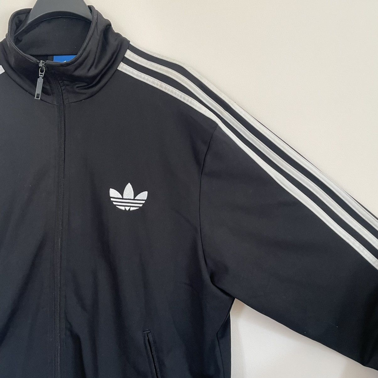 Adidas Adidas Original Vintage Black Y2K Zip Size US L / EU 52-54 / 3 - 3 Thumbnail