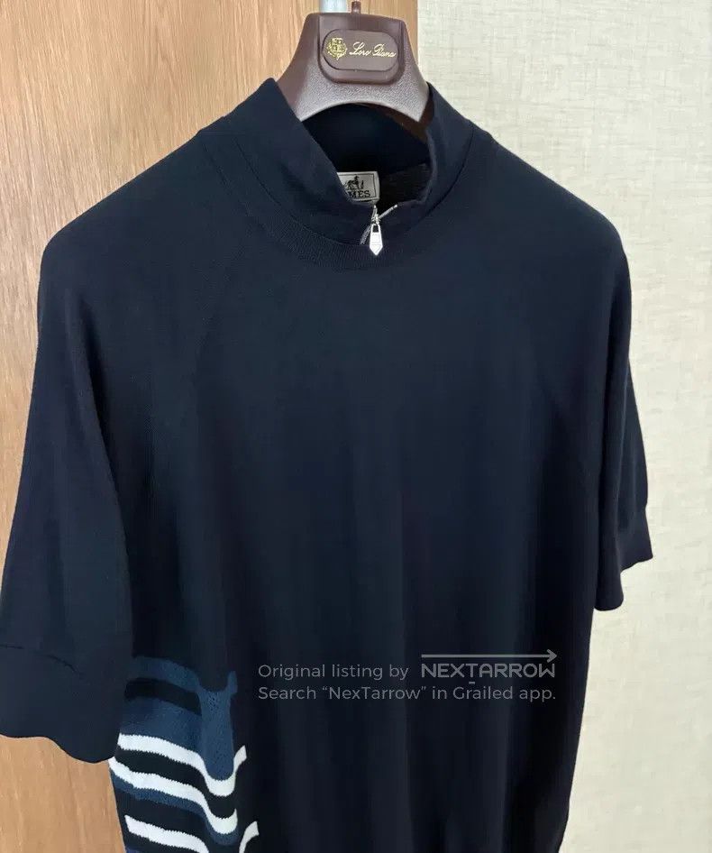 Hermes Hermes Short Sleeve Knit T-Shirt Size US XXL / EU 58 / 5 - 2 Thumbnail