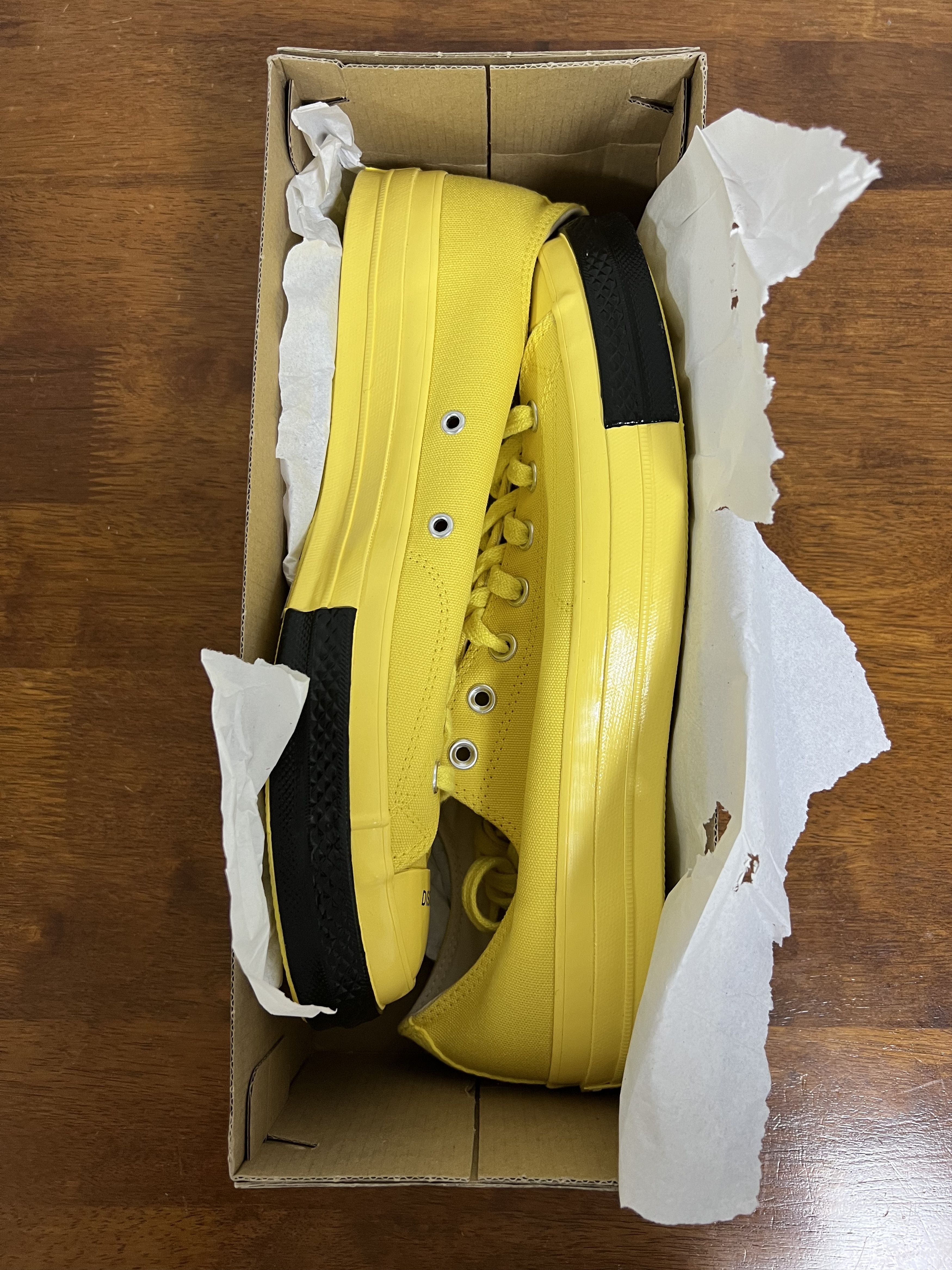 Converse × Undercover 💚 2018 Undercover x Converse Chuck 70 OX Buttercup Yellow Size US 12 / EU 45 - 12 Thumbnail