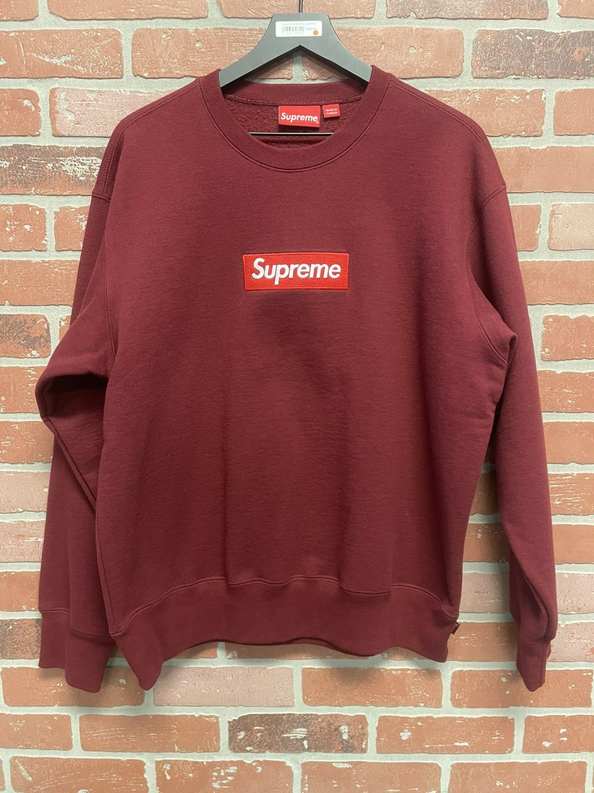 Supreme Size M - Supreme Crewneck Red Brand New Size US M / EU 48-50 / 2 - 1 Thumbnail