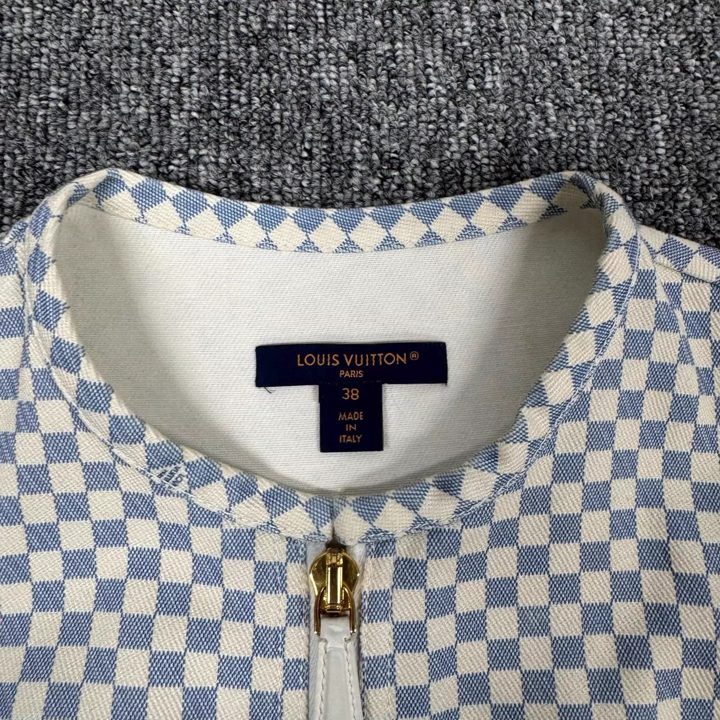 Louis Vuitton LV Damier Sleeveless Dress Size 38 99 New Size S / US 4 / IT 40 - 4 Thumbnail