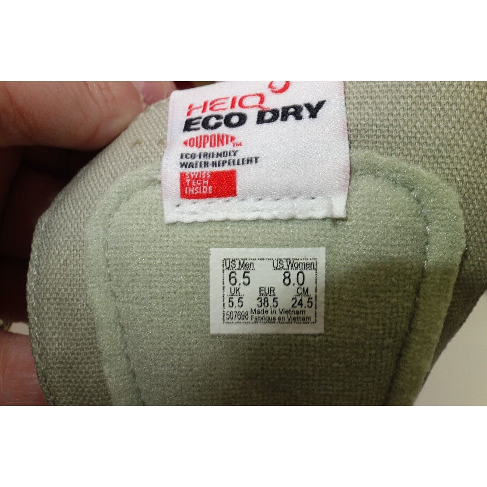 Vans NEW Vans SK8 Hi Pig Suede Moss Gray Classic Skate Shoes Size US 6.5 / EU 39-40 - 7 Thumbnail