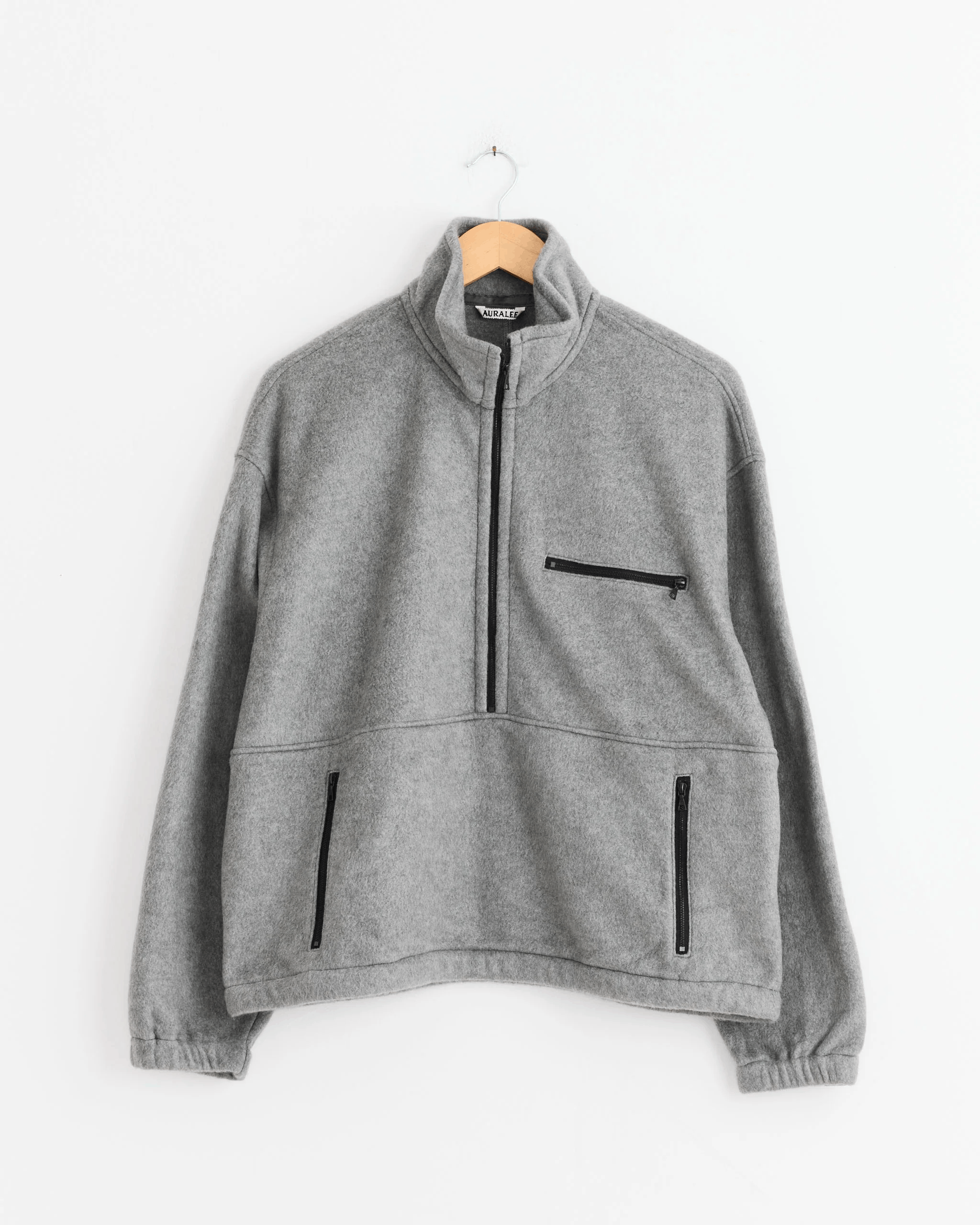Pure Silk Comfort Fleece Half Zip Pullover (size 4)