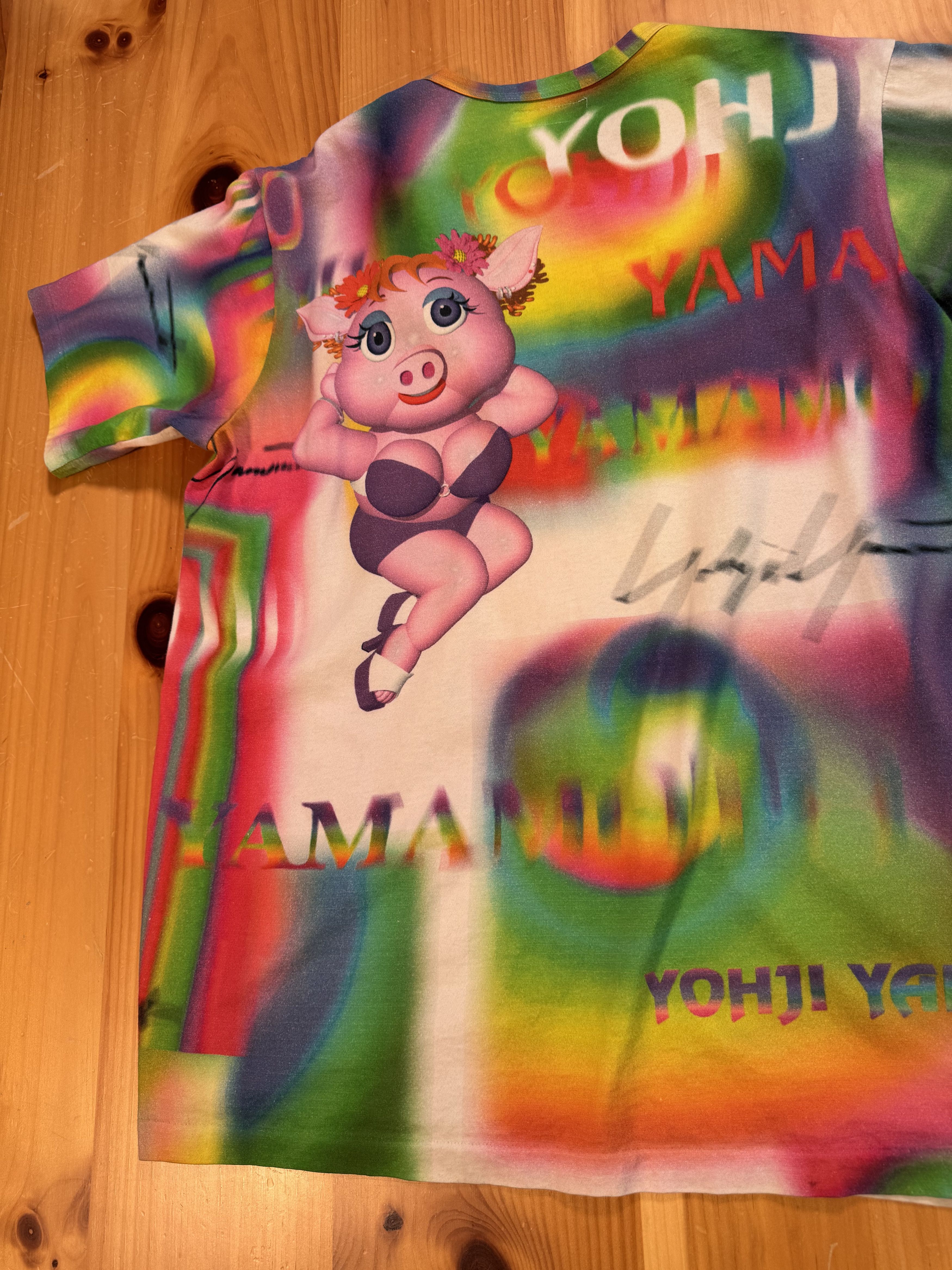 Yohji Yamamoto Yohji Yamamoto SS02 LSD Pig Shirt Size US L / EU 52-54 / 3 - 11 Thumbnail