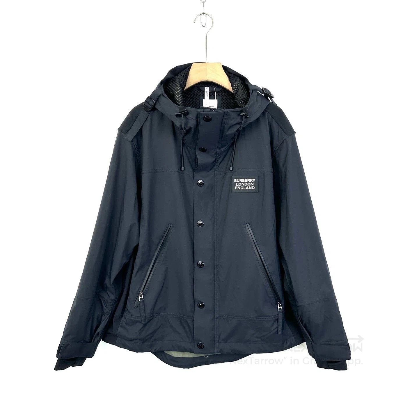Burberry Burberry Logo Asymmetrical Hem Jacket. Size S / US 4 / IT 40 - 1 Thumbnail
