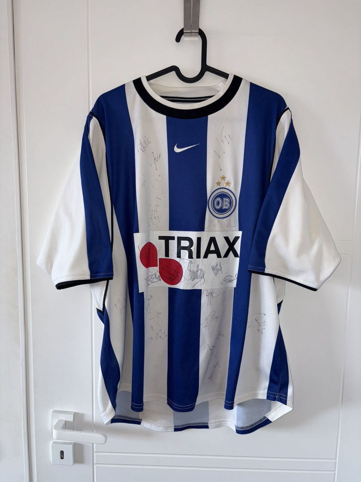 Odense OB nike 2001/2002 domowa vintage Dalgas — zdjęcie 3