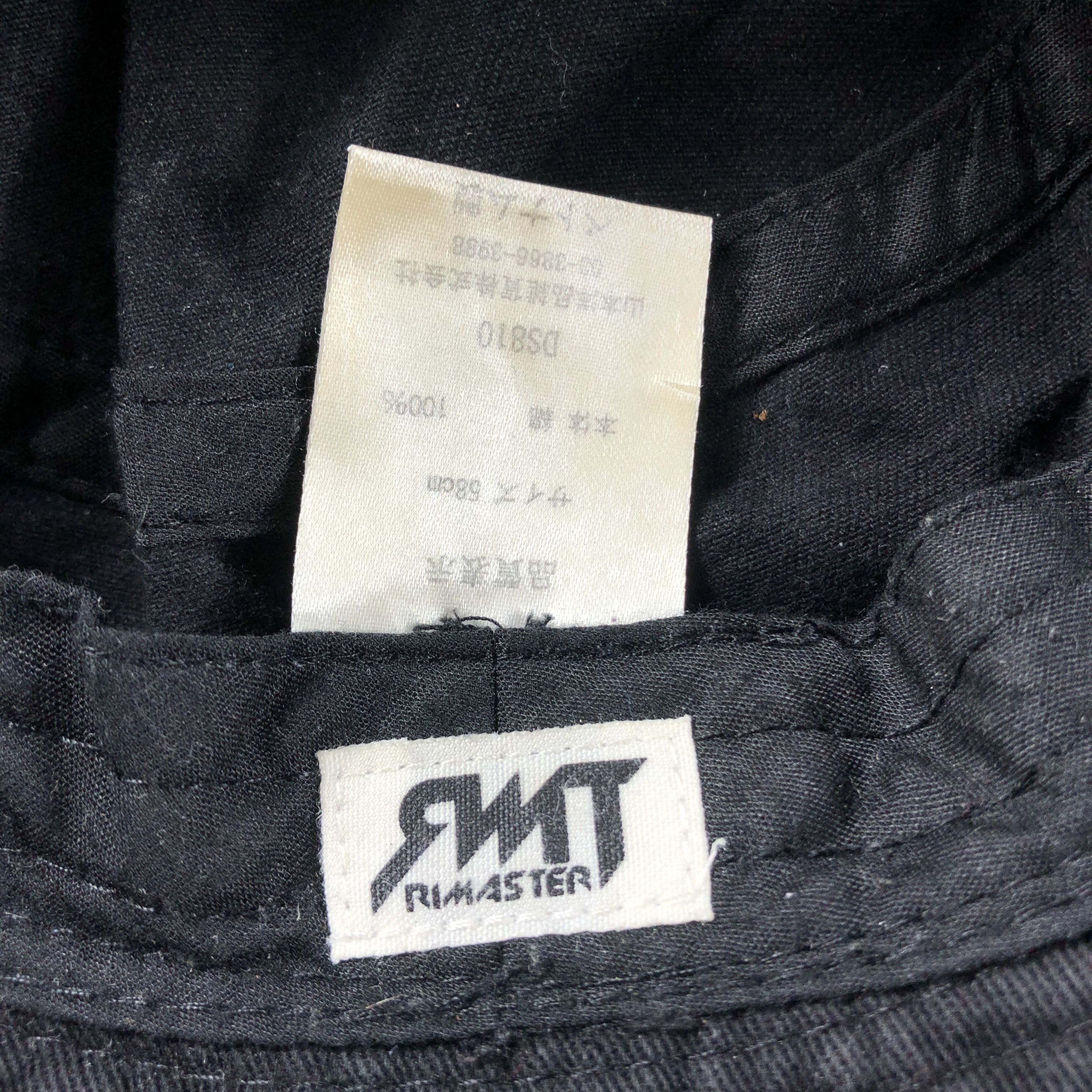 Japanese Brand × Vintage Rimaster Black Bucket Hats -D708 Size ONE SIZE - 5 Thumbnail