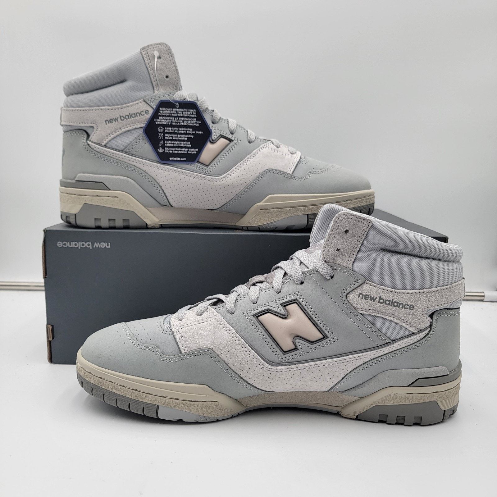 New Balance New Balance Men 650R Lifestyle Aluminum Rain Cloud Sz 10.5 Size US 10.5 / EU 43-44 - 2 Thumbnail