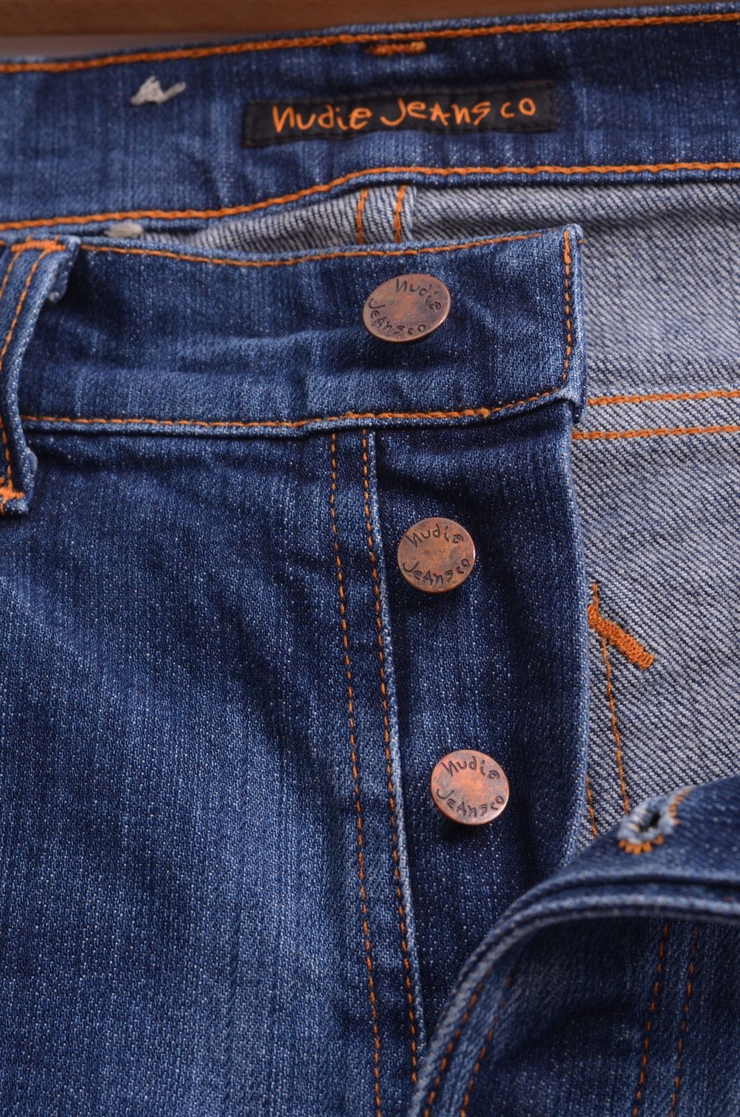 Nudie Jeans Nudie Jeans Tilted Tor Pure navy fits w32 denim jeans Size US 34 / EU 50 - 4 Thumbnail