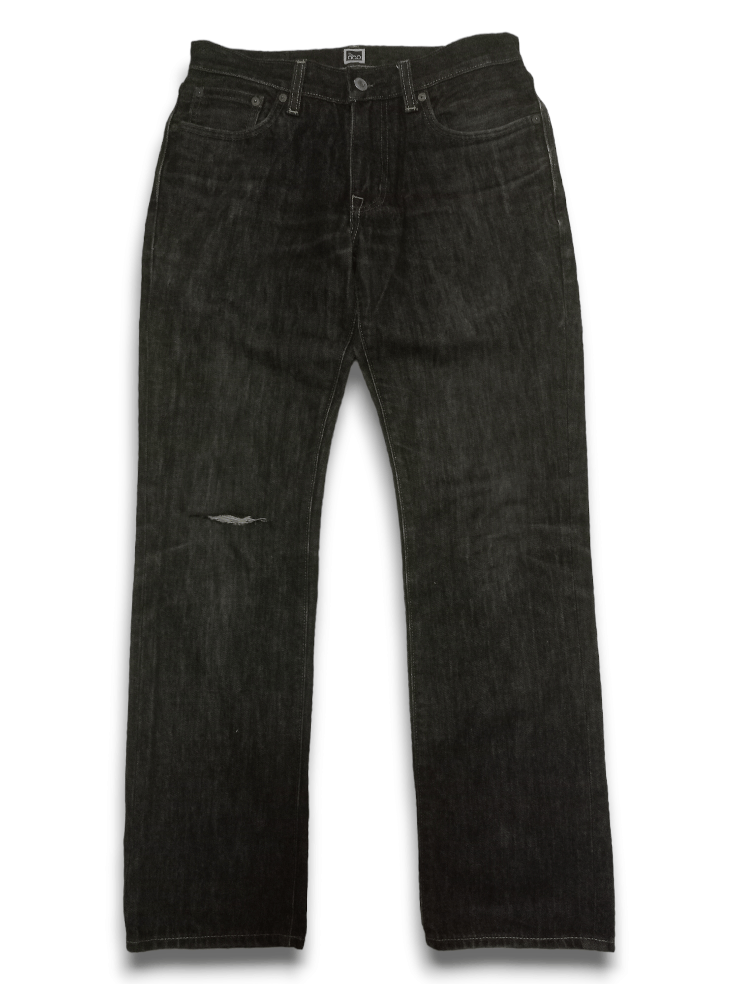 Gap Vintage Gap White Oak Cone Distressed Style Black Jeans Size US 28 / EU 44 - 1 Thumbnail