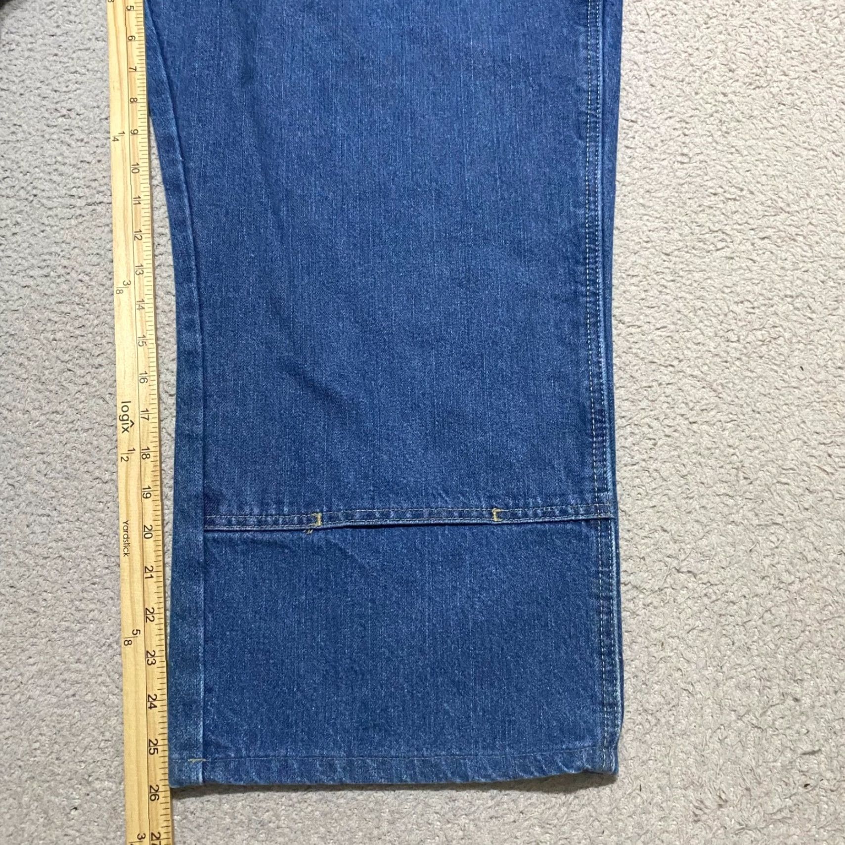 Dickies Dickies Jeans 44x30 Blue Denim Medium Wash High Rise Regular Fit 5-Pocket Men's Pants Size US 44 / EU 60 - 6 Thumbnail