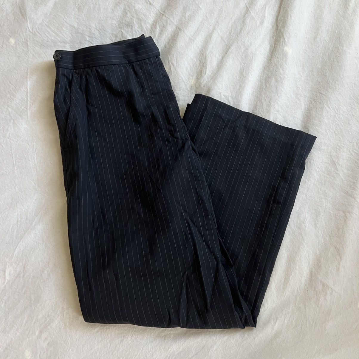 Jil Sander Jill Sander pin stripe Trousers Size 28" / US 6 / IT 42 - 1 Thumbnail