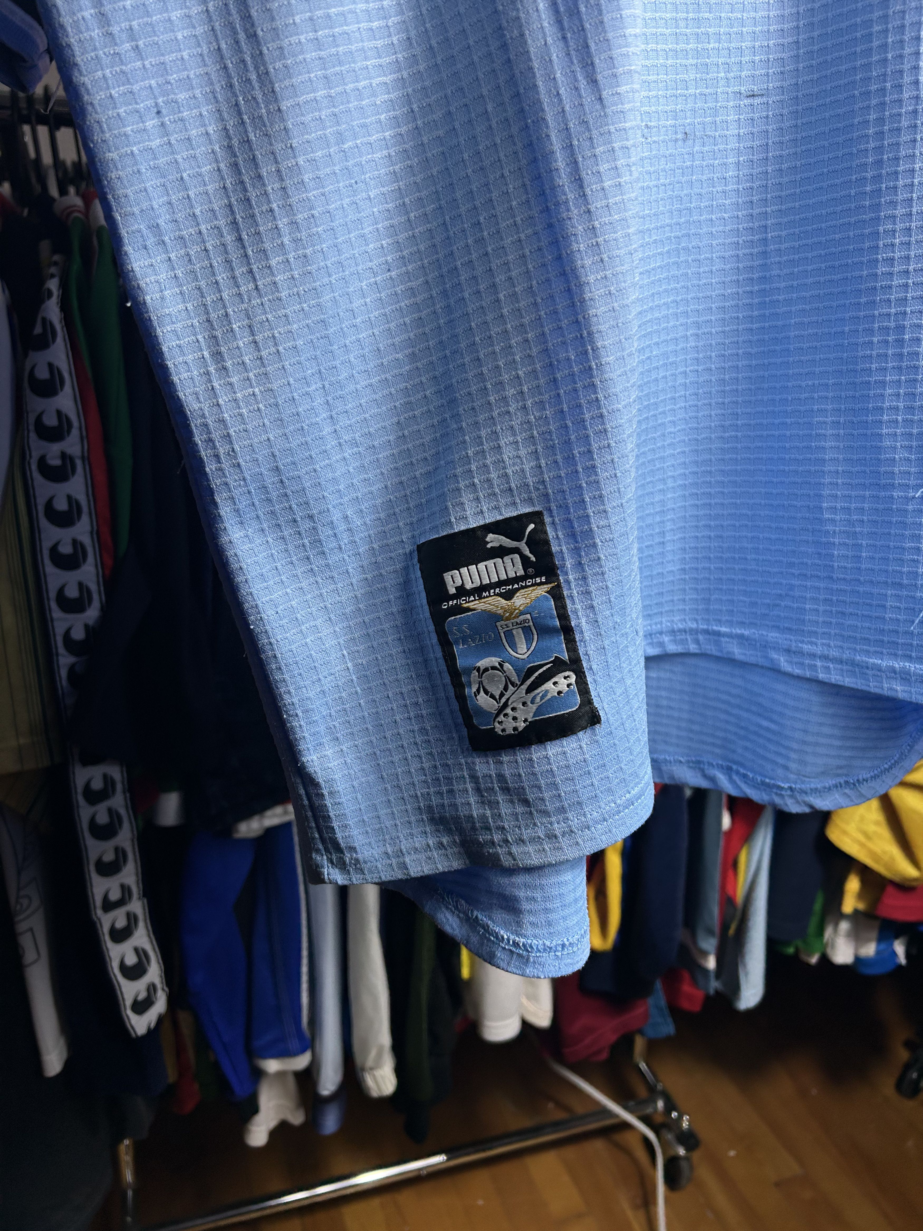 Puma SS Lazio 1998/00 Home Jersey Size US M / EU 48-50 / 2 - 5 Thumbnail