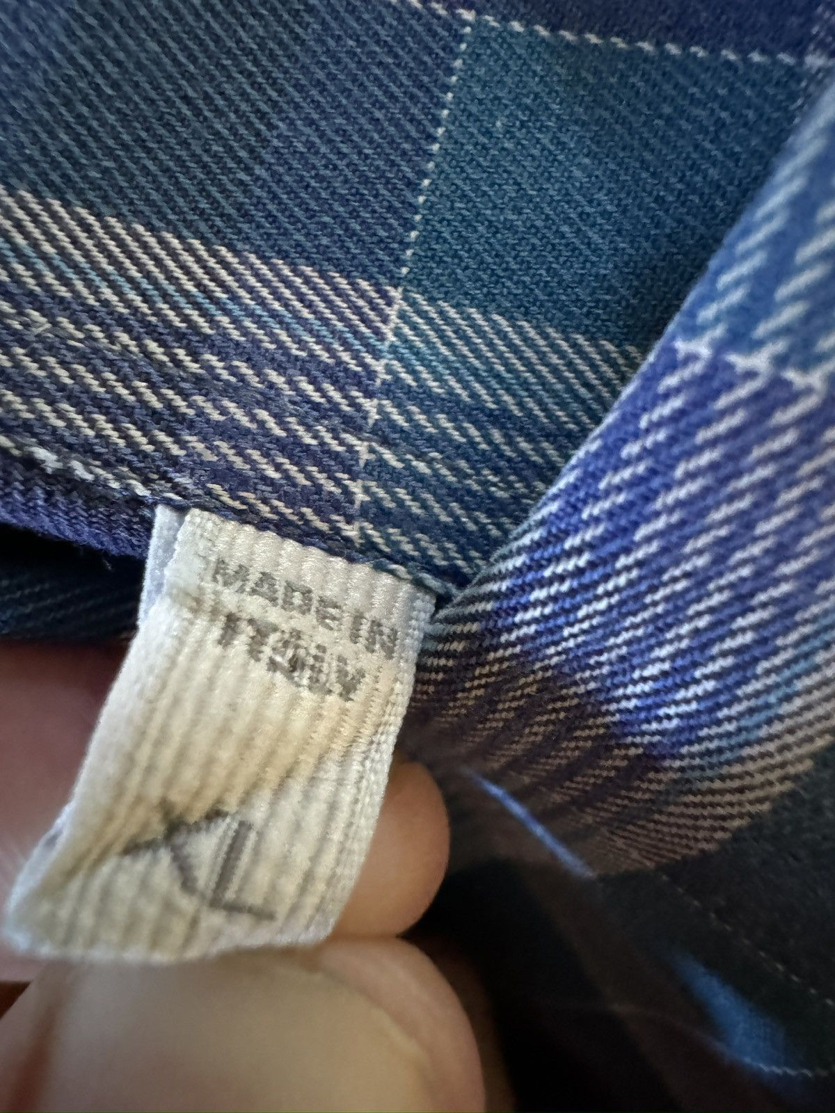 Ermenegildo Zegna Ermenegildo Zegna Vintage Check Sport Shirt Size US XL / EU 56 / 4 - 3 Thumbnail