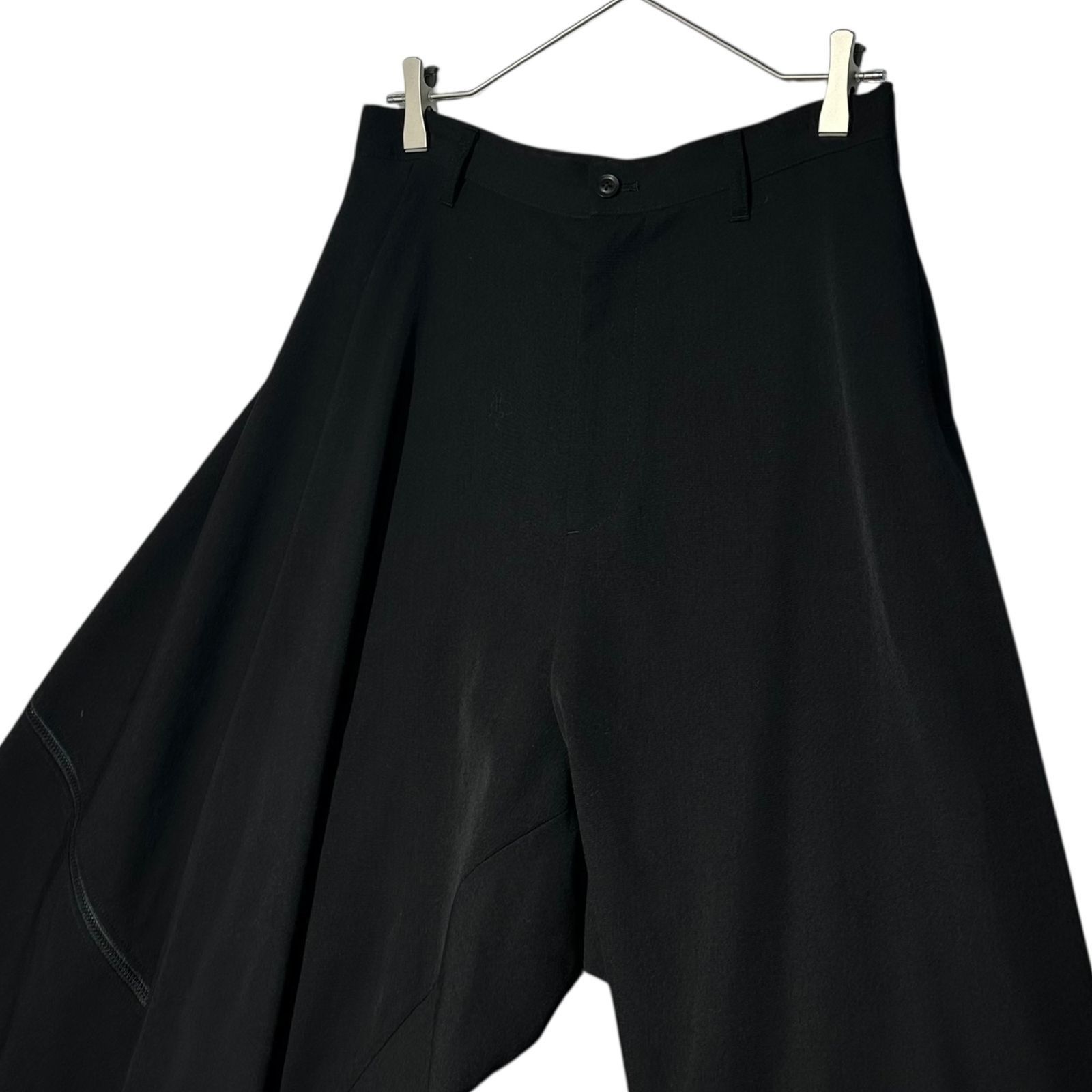 Yohji Yamamoto B Yohji Yamamoto - Zip Design Asymmetrical Pants Size US 32 / EU 48 - 9 Thumbnail
