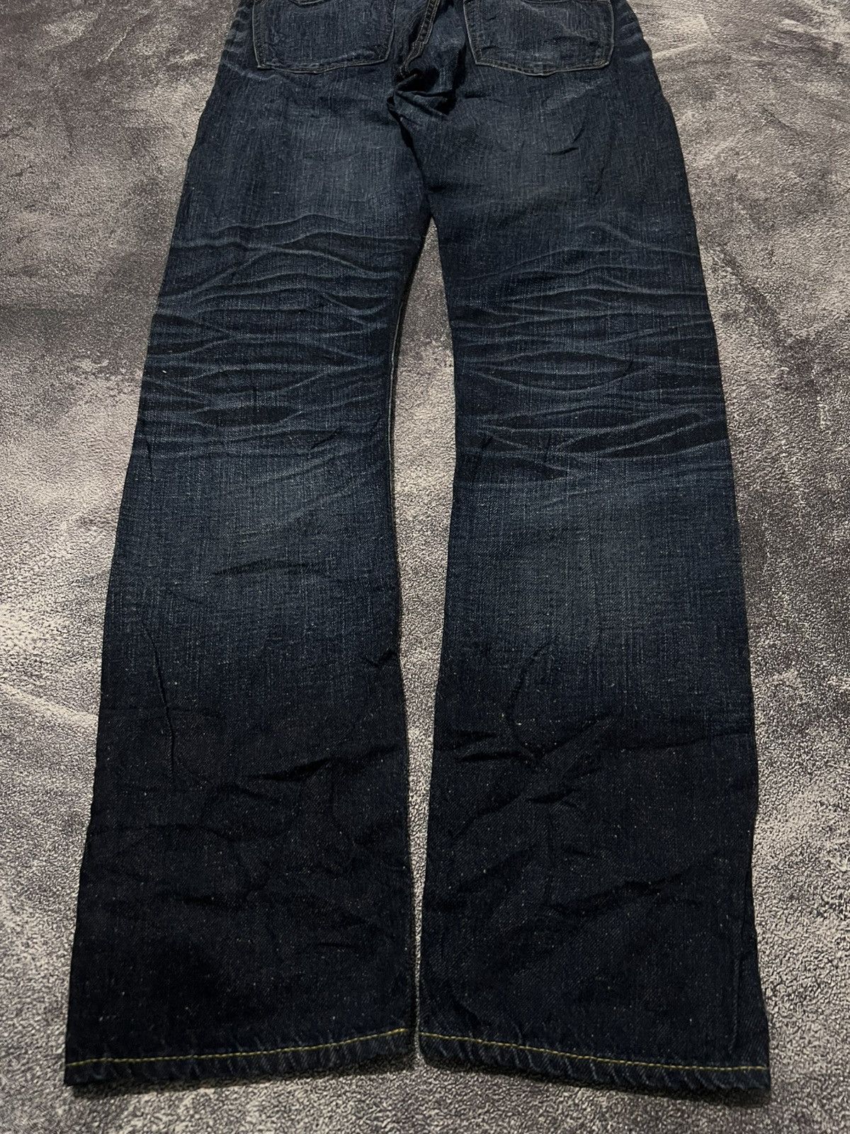 RRL Ralph Lauren Double RL Slim Fit Japan Woven Selvedge Denim Size US 30 / EU 46 - 7 Thumbnail