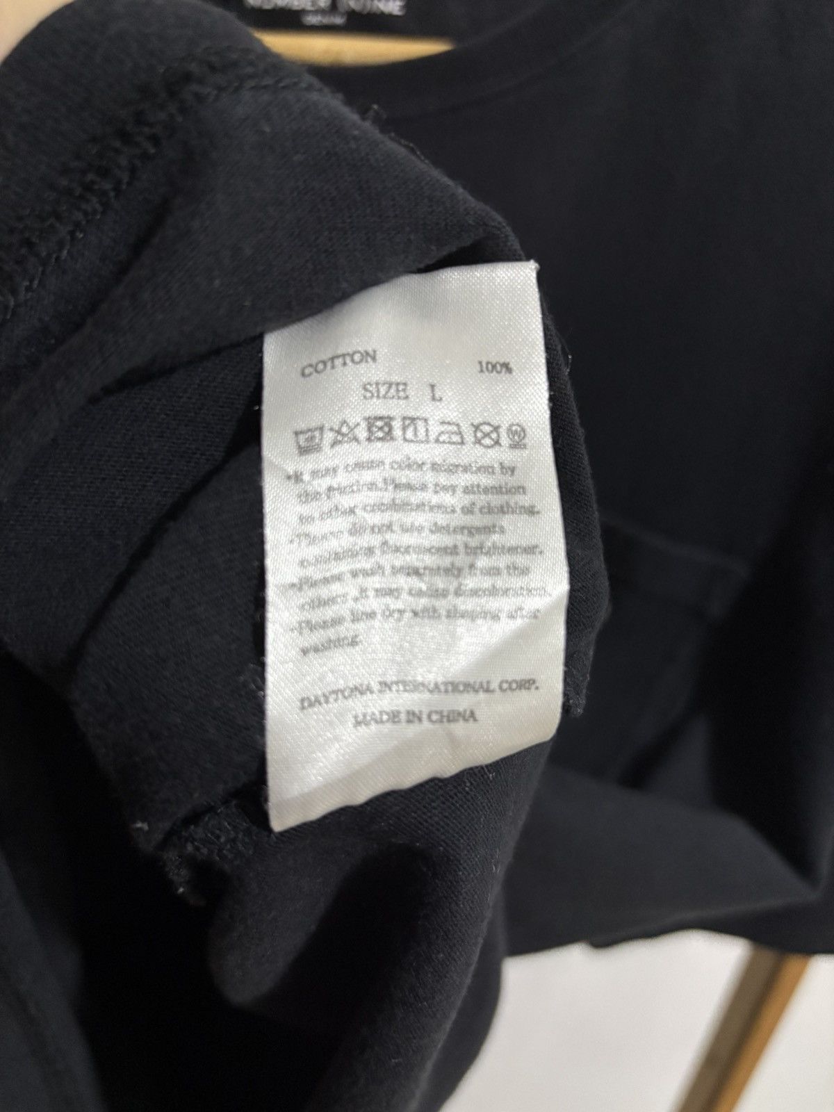 Designer × Japanese Brand × Number (N)ine Number Nine Freak’ S Store Back Logo Tee Size US L / EU 52-54 / 3 - 6 Thumbnail