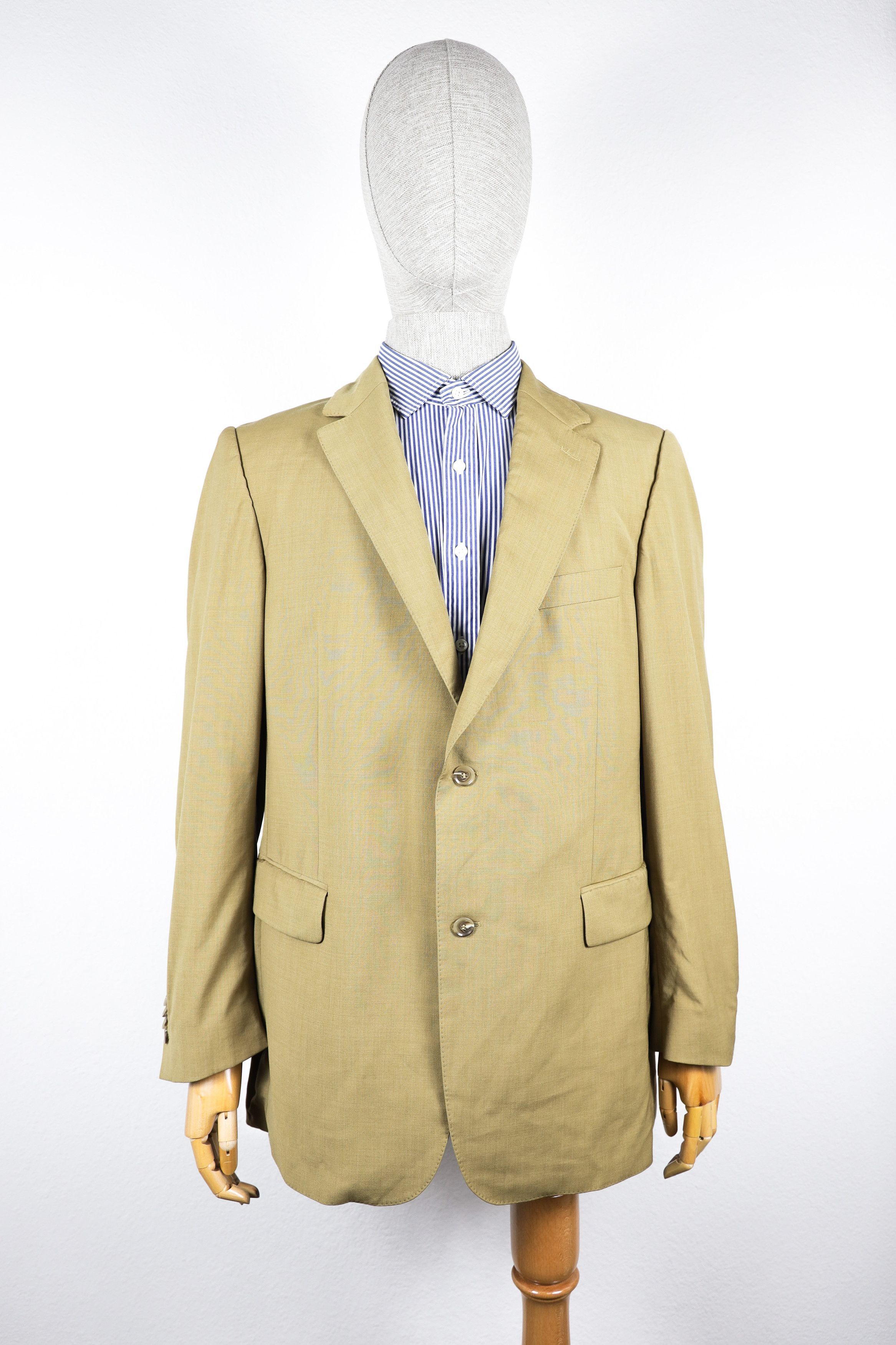 Burberry × Burberry Prorsum Burberry Beige Wool Blazer Jacket 54 size Size US L / EU 52-54 / 3 - 1 Thumbnail