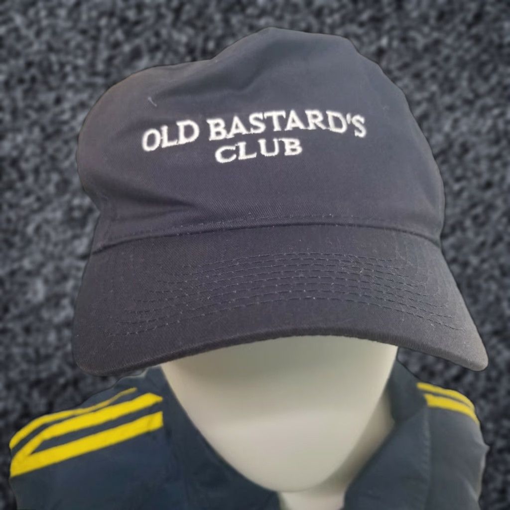 Vintage VINTAGE Otto Old Bastard's Club Snapback Baseball Hat Adjustable Blue Hip Hop 1990s Mens Size ONE SIZE - 1 Thumbnail